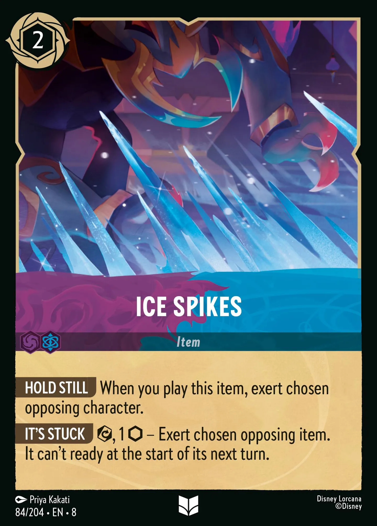 Ice Spikes — The Reign of Jafar — Lorcana