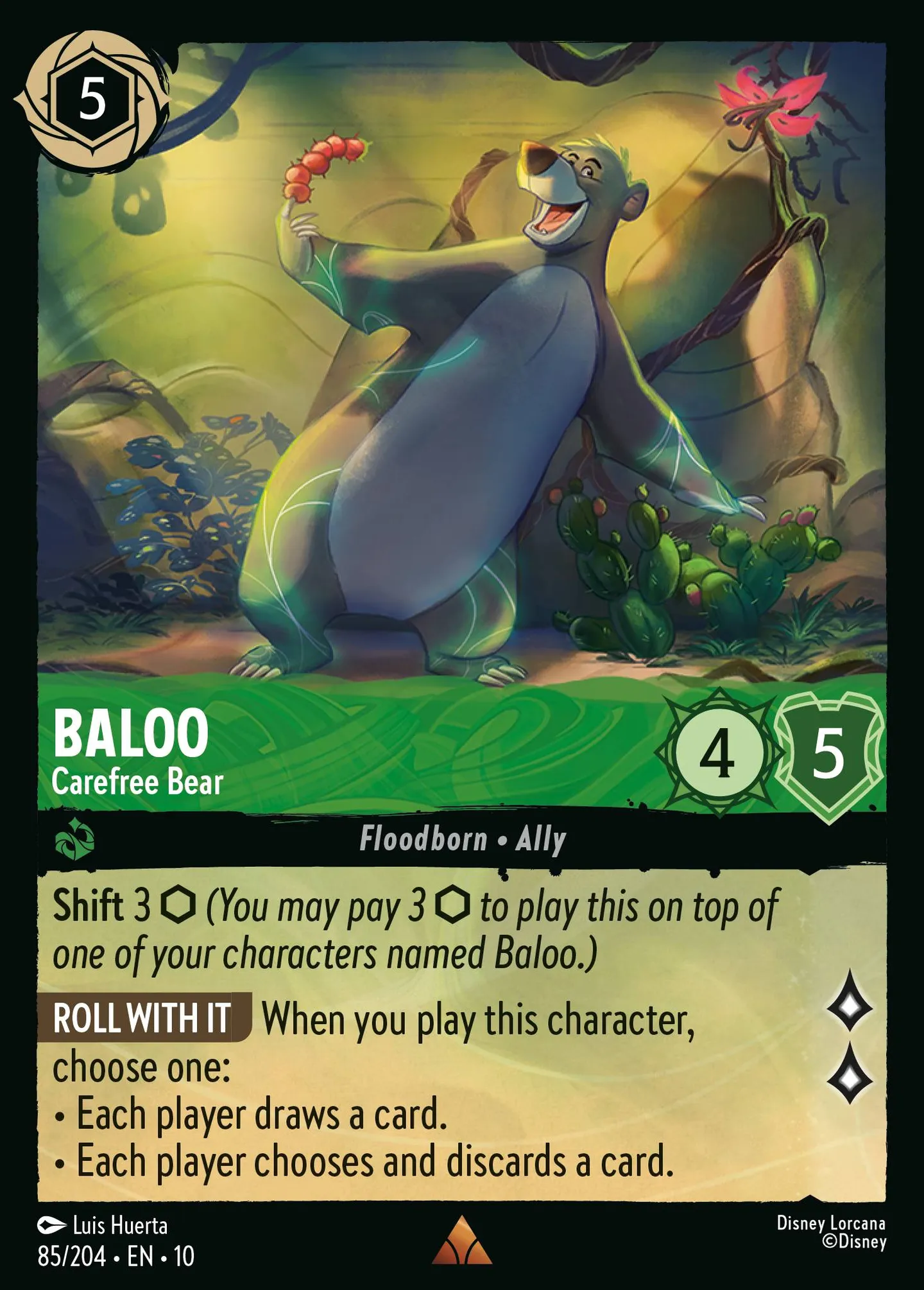 Baloo - Ours insouciant — Whispers in the Well — Lorcana