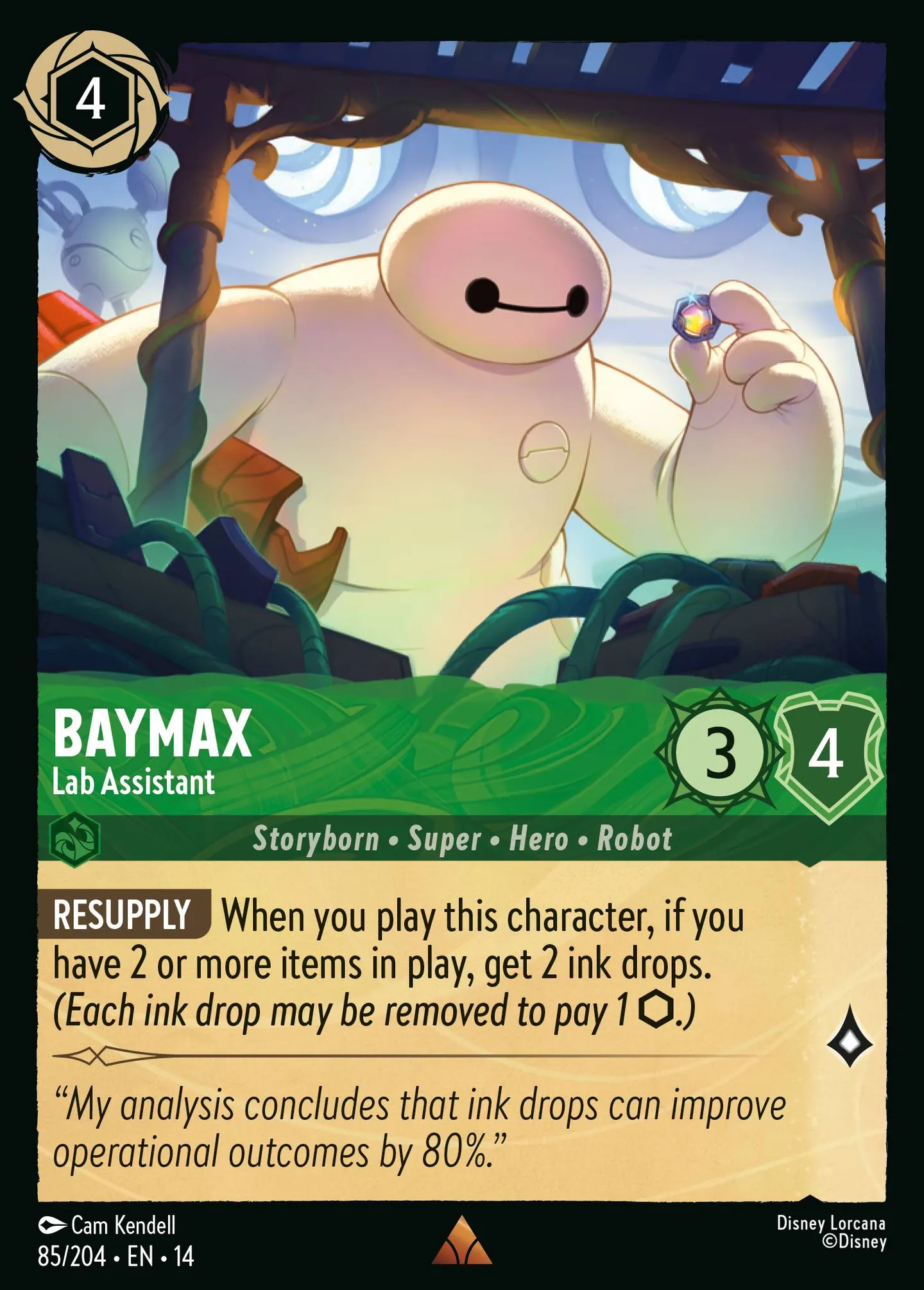 Baymax - Lab Assistant — Hyperia City — Lorcana