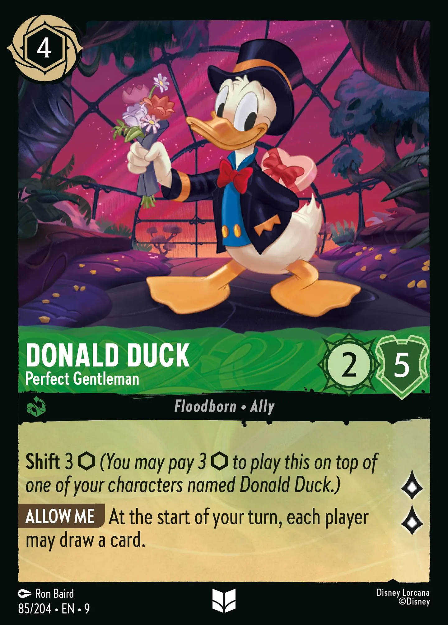 Donald Duck - Perfect Gentleman — Fabled — Lorcana