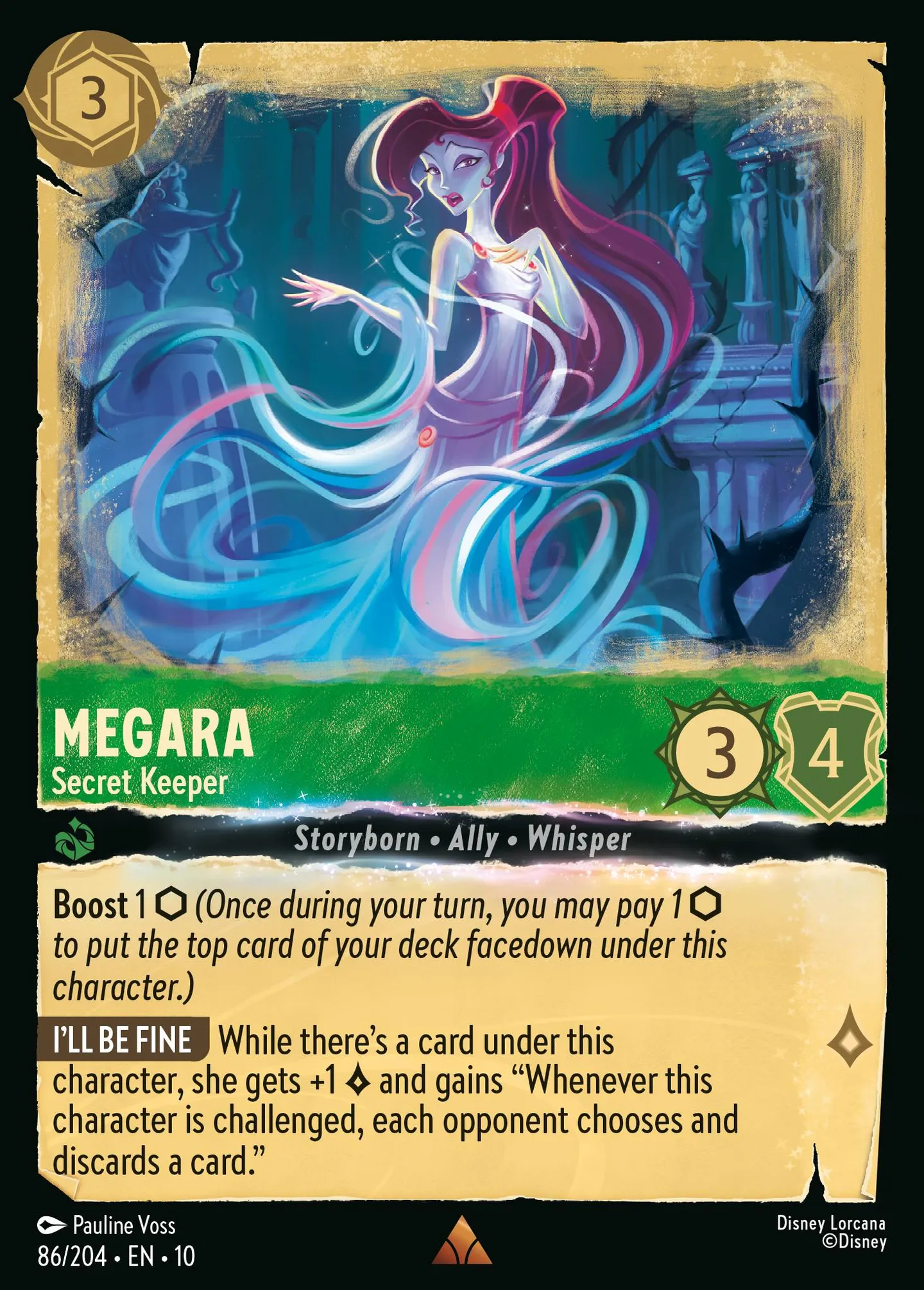 Mégara - Gardienne du secret — Whispers in the Well — Lorcana