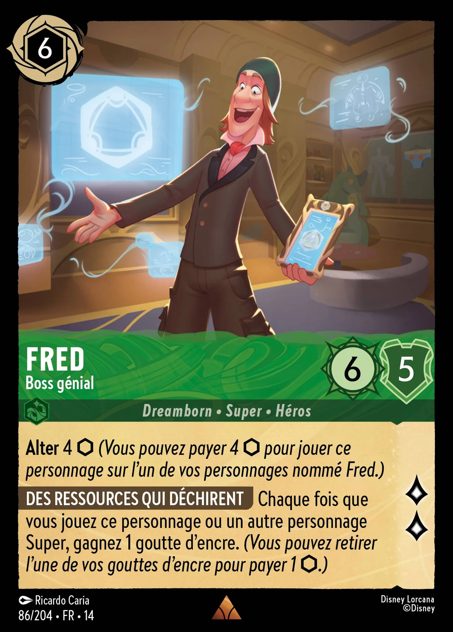 Fred - Boss génial — Hyperia City — Lorcana