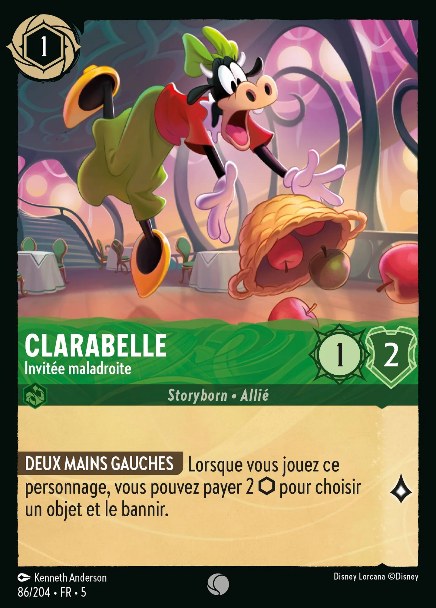 Clarabelle - Invitée maladroite — Shimmering Skies — Lorcana