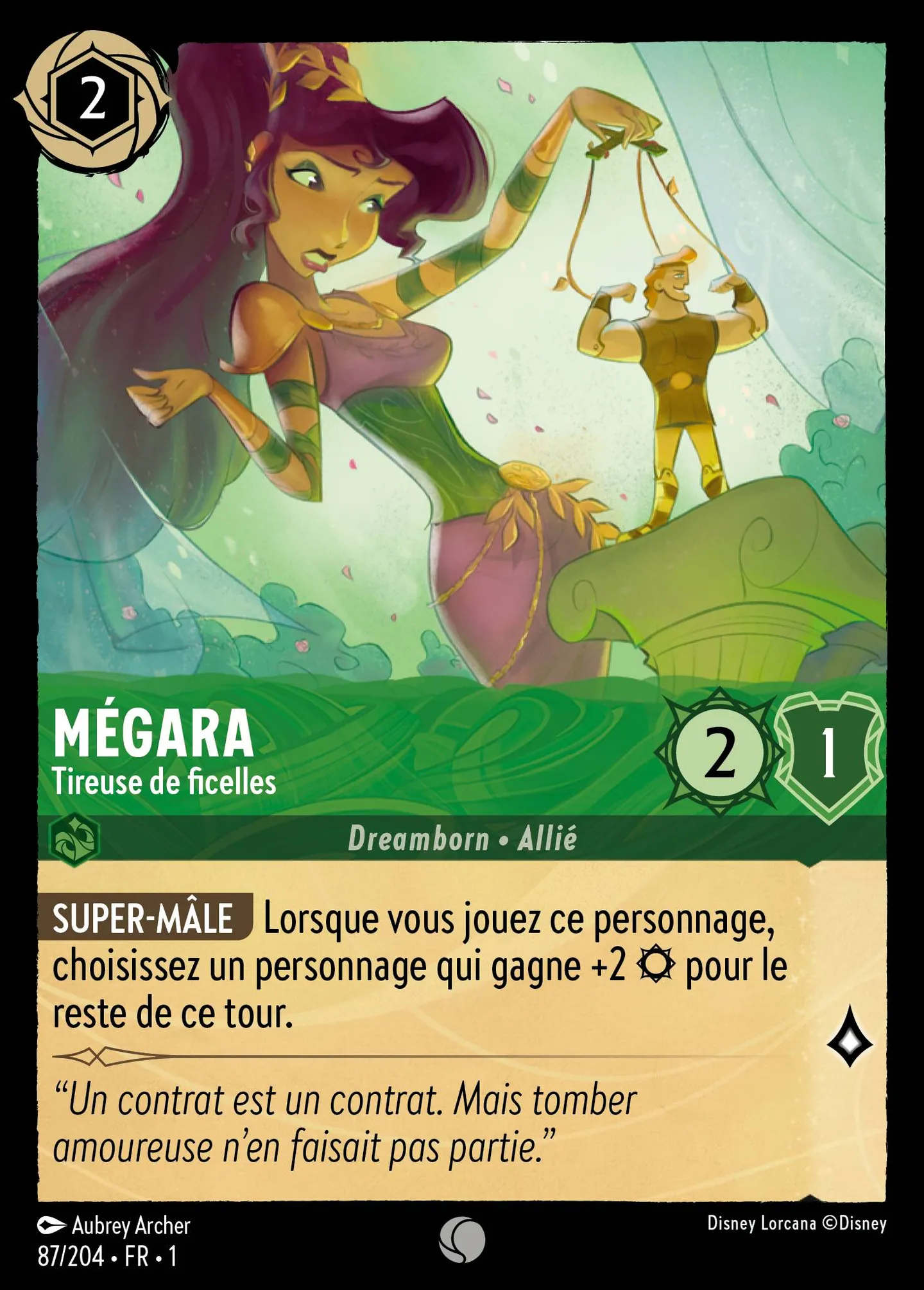 Mégara - Tireuse de ficelles — The First Chapter — Lorcana