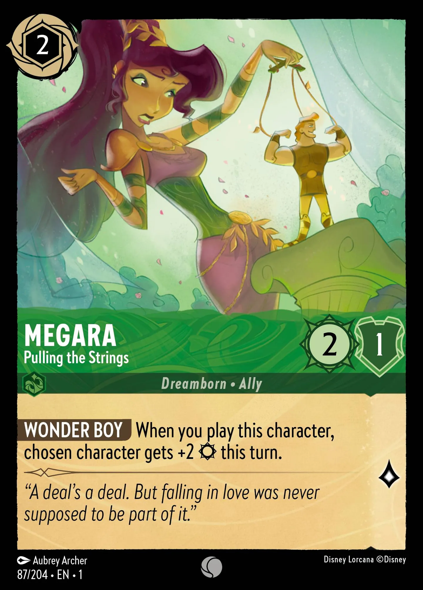 Megara - Pulling the Strings — The First Chapter — Lorcana