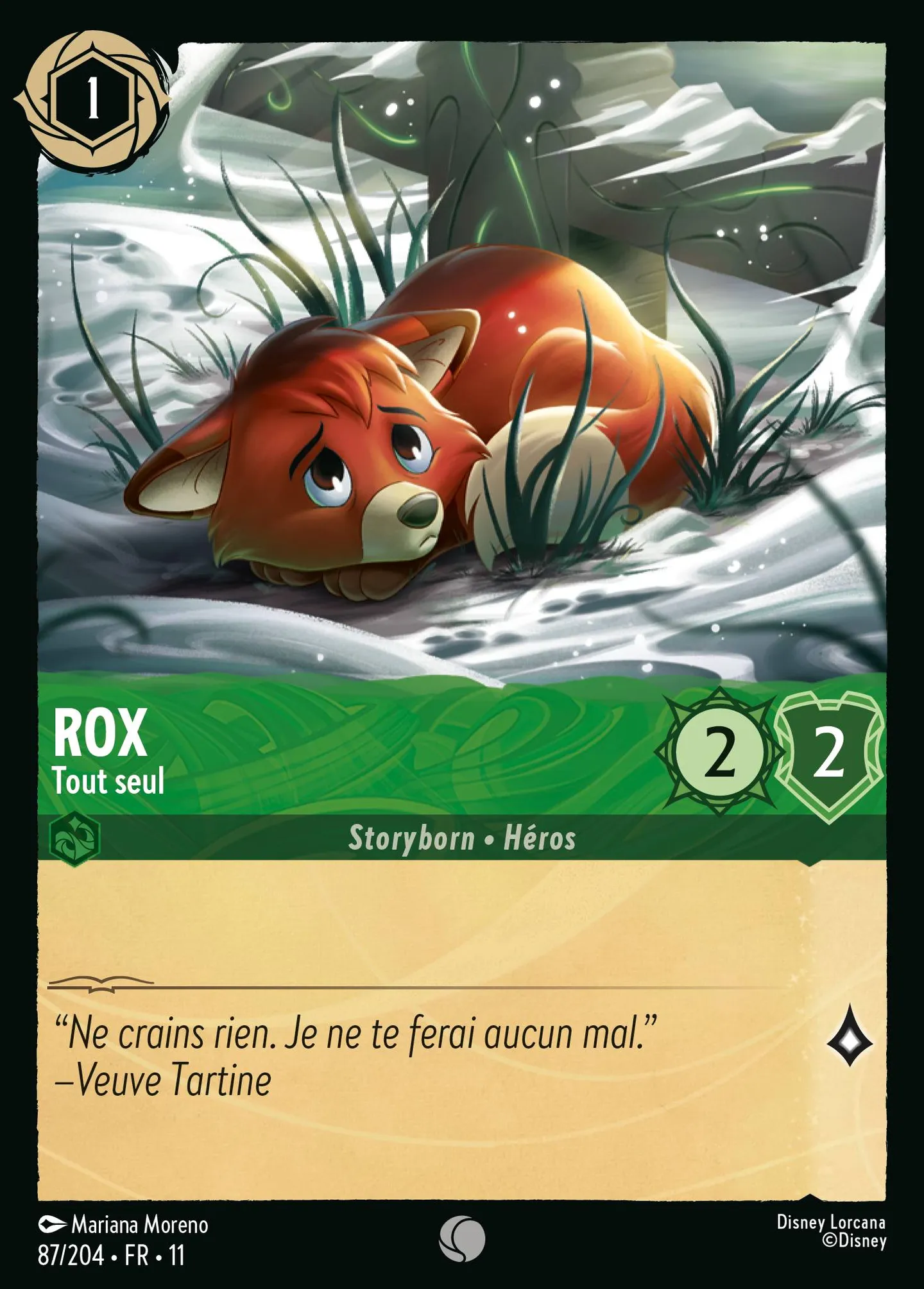 Rox - Tout seul — Winterspell — Lorcana