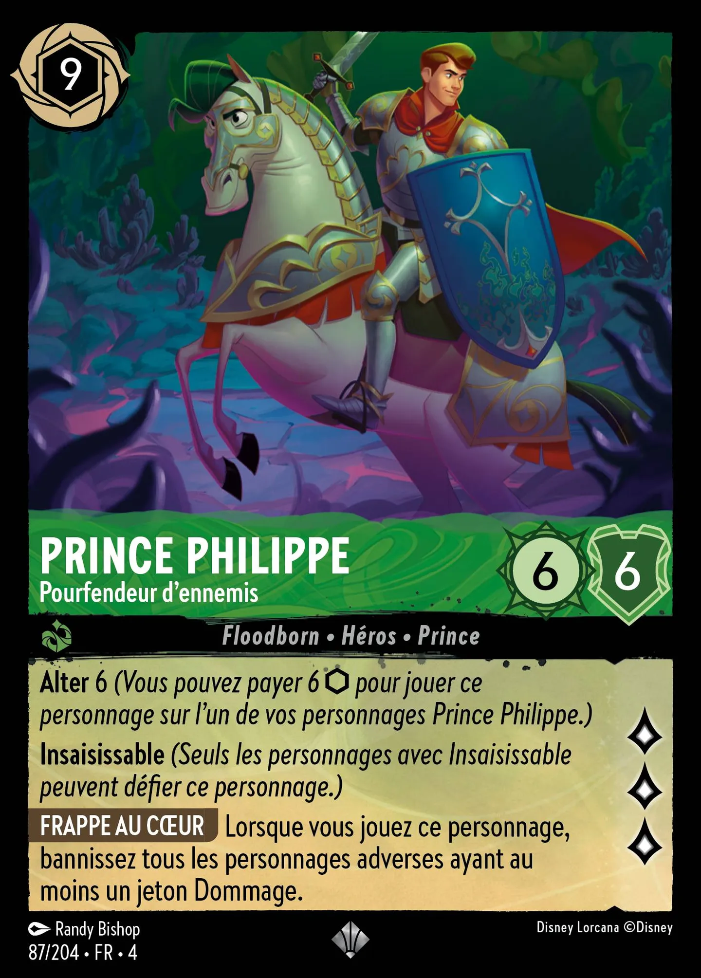 Prince Philippe - Pourfendeur d'ennemis — Ursula's Return — Lorcana