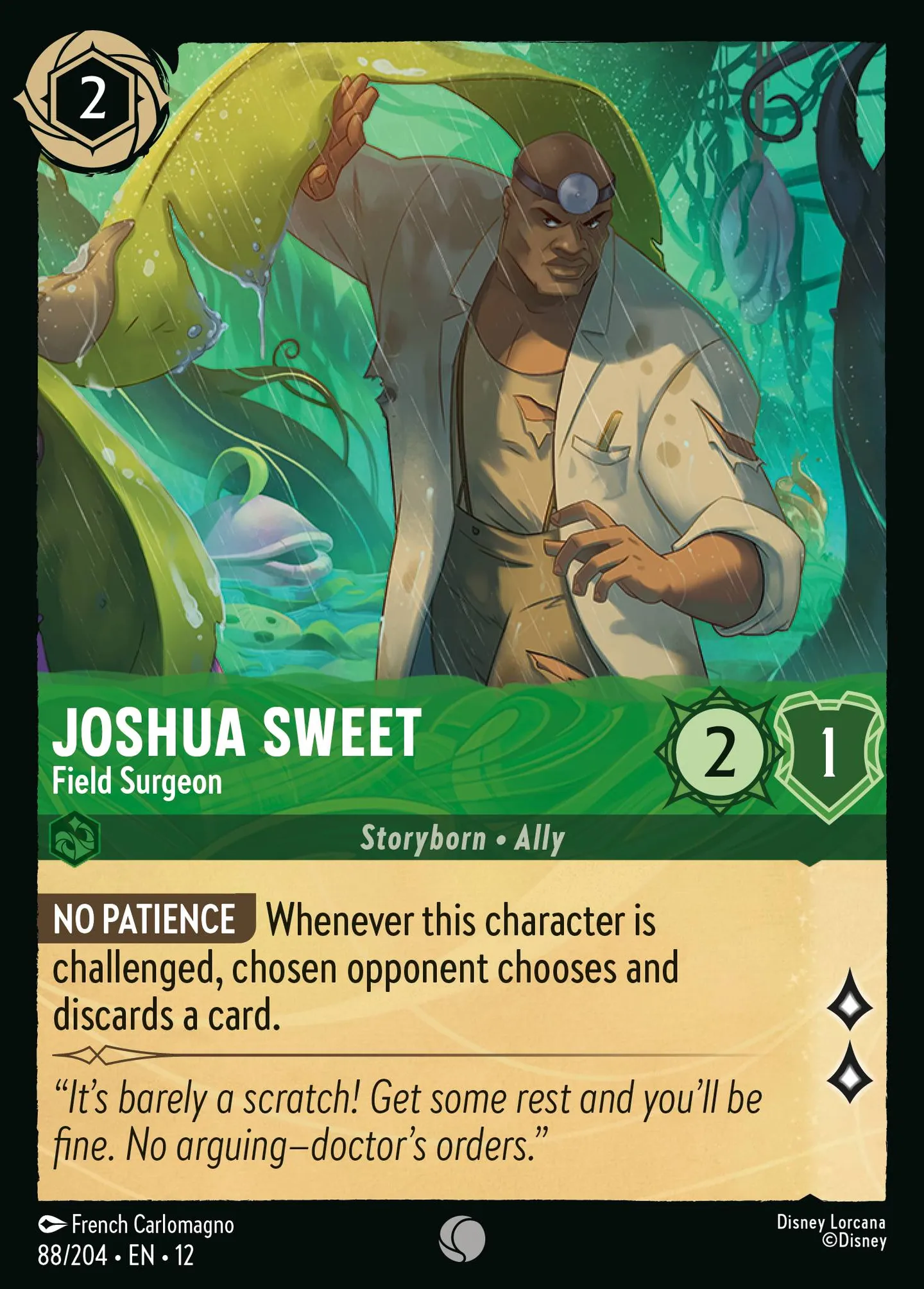 Joshua Sweet - Field Surgeon — Wilds Unknown — Lorcana