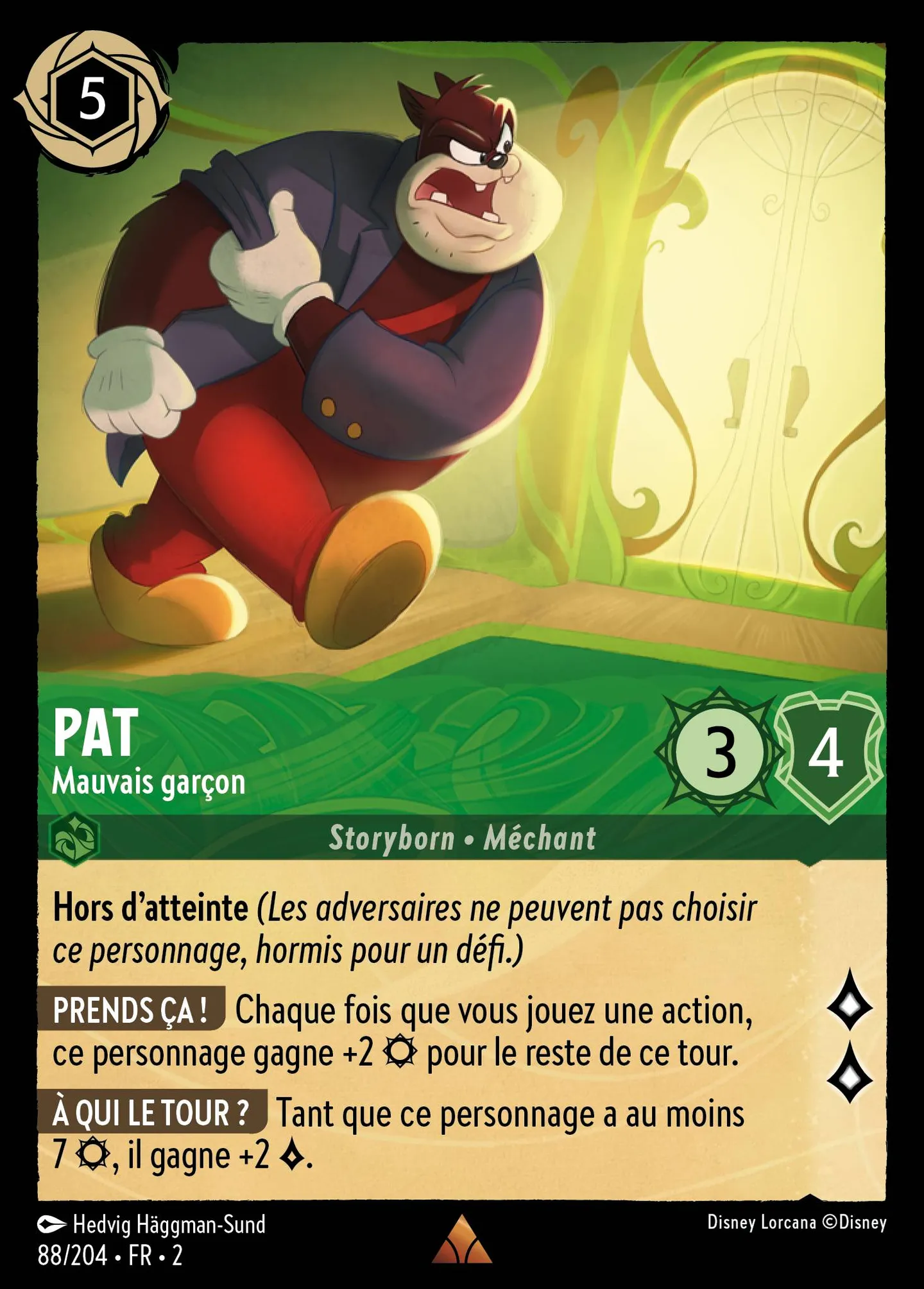 Pat - Mauvais garçon — Rise of the Floodborn — Lorcana