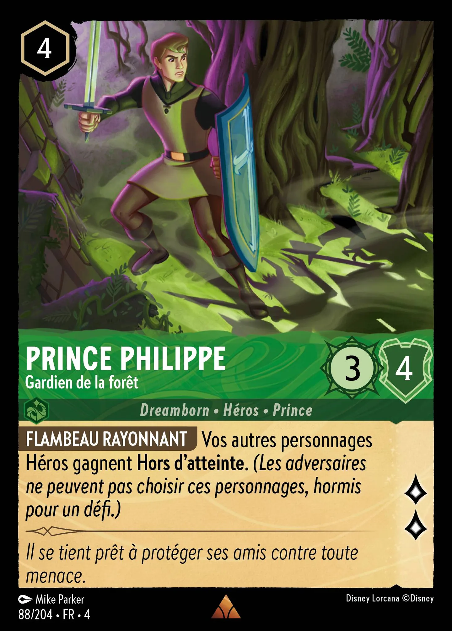 Prince Philippe - Gardien de la forêt — Ursula's Return — Lorcana