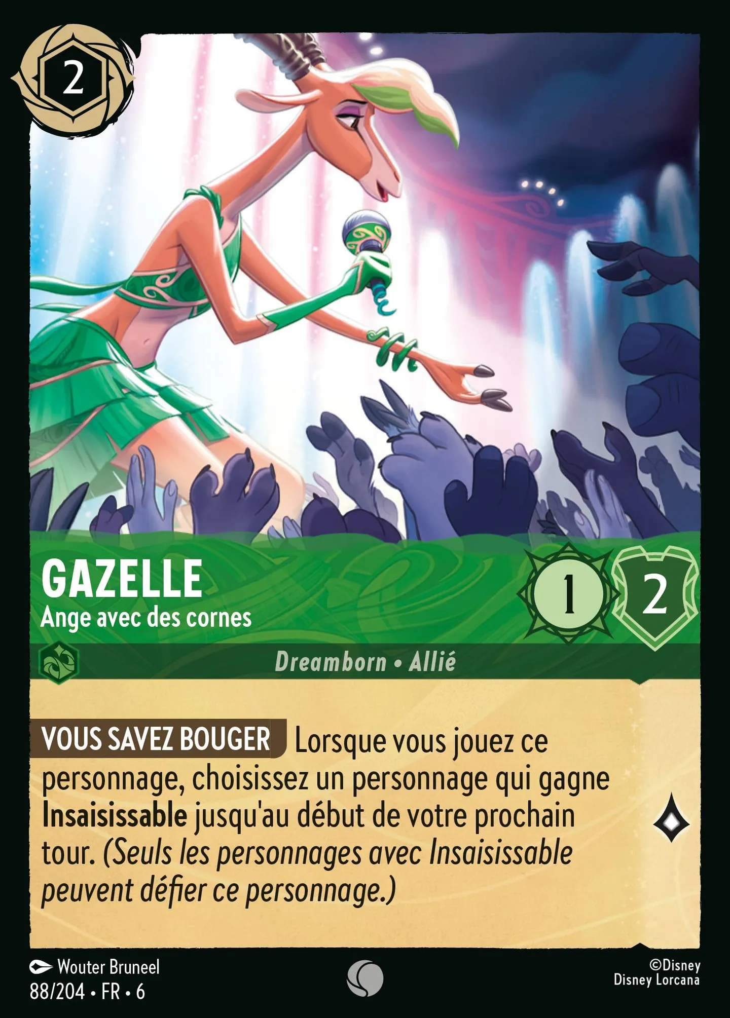 Gazelle - Ange avec des cornes — Azurite Sea — Lorcana