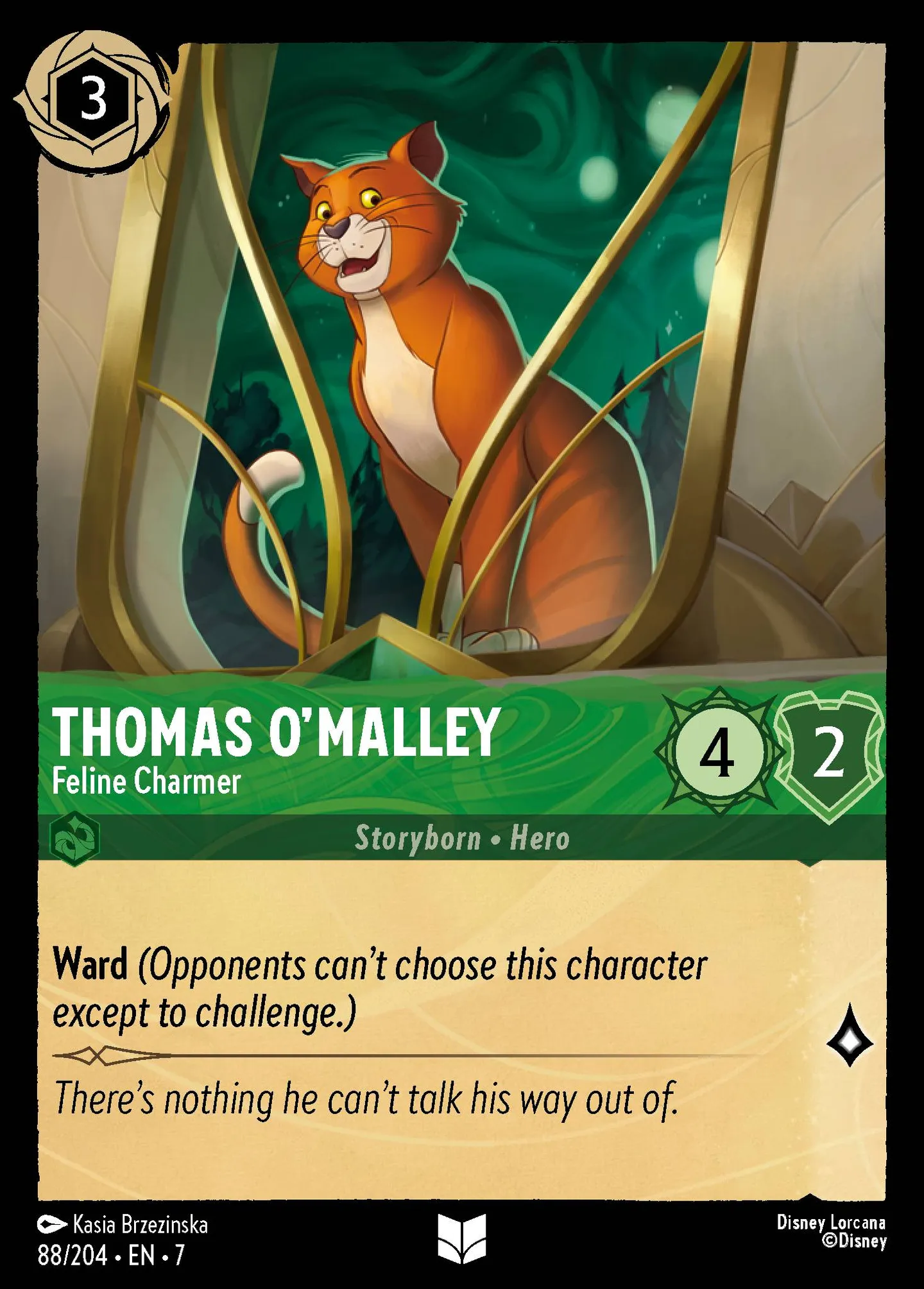Thomas O'Malley - Feline Charmer — Archazia's Island — Lorcana