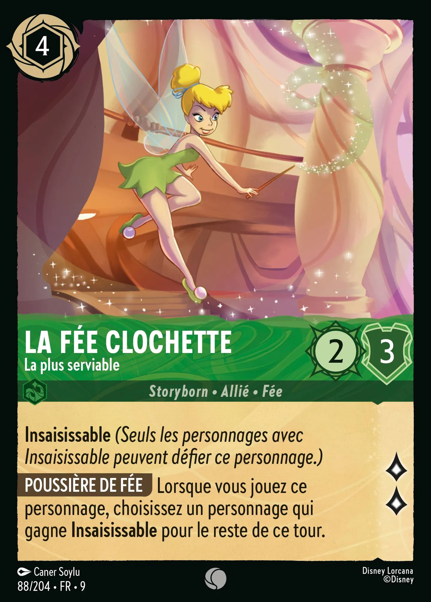 La Fée Clochette - La plus serviable — Fabled — Lorcana
