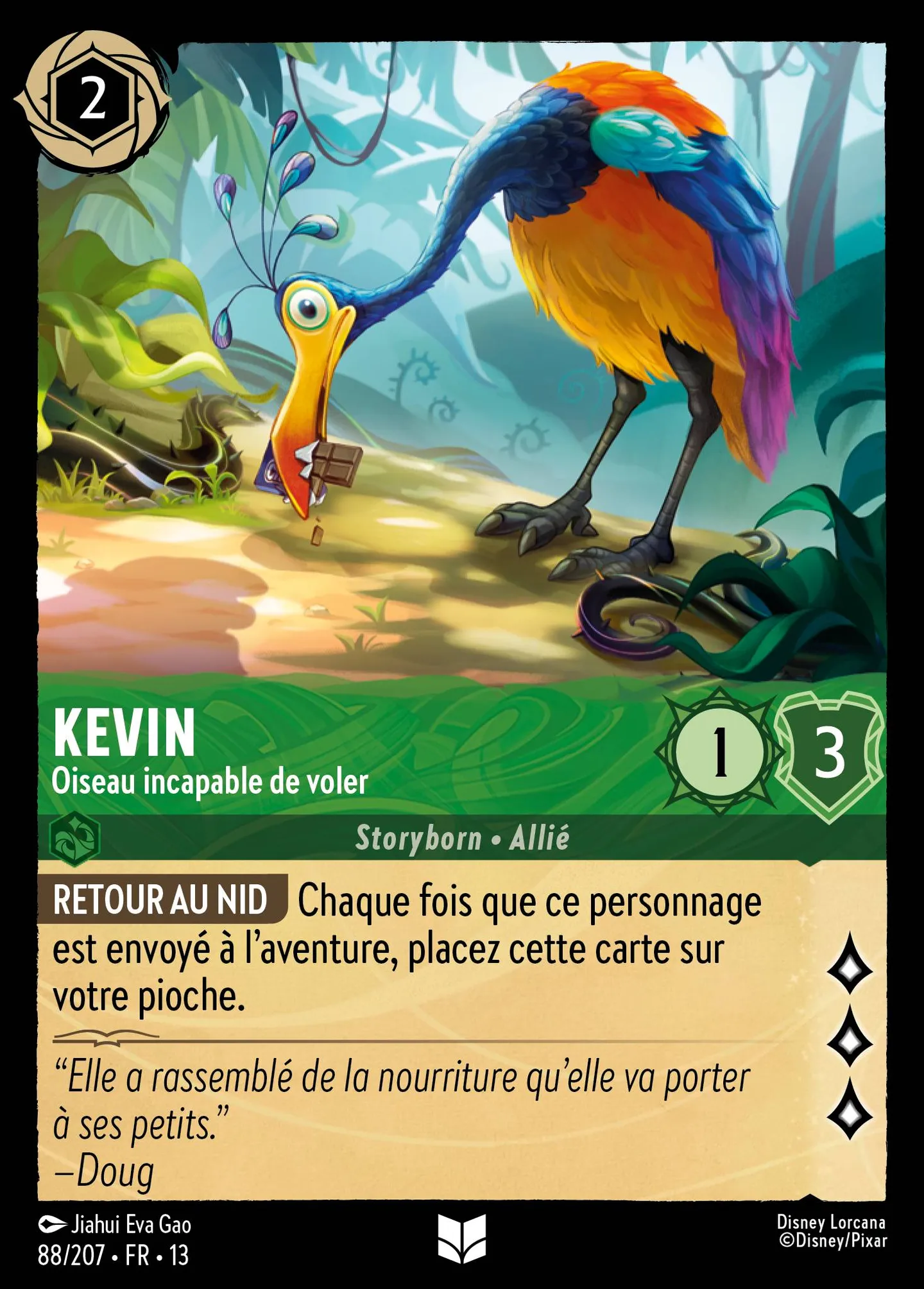 Kevin - Oiseau incapable de voler — Attack of the Vine! — Lorcana