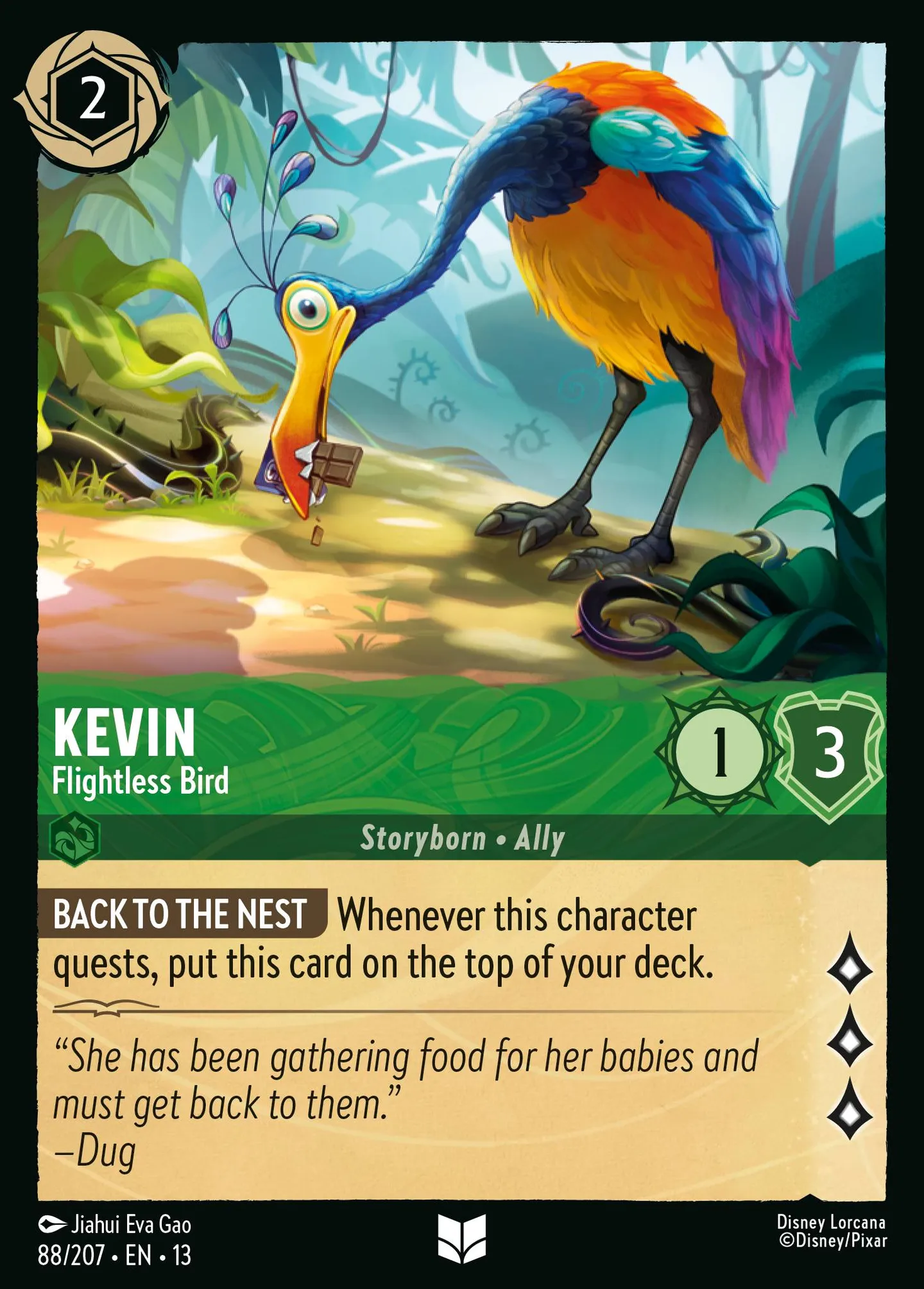 Kevin - Flightless Bird — Attack of the Vine! — Lorcana