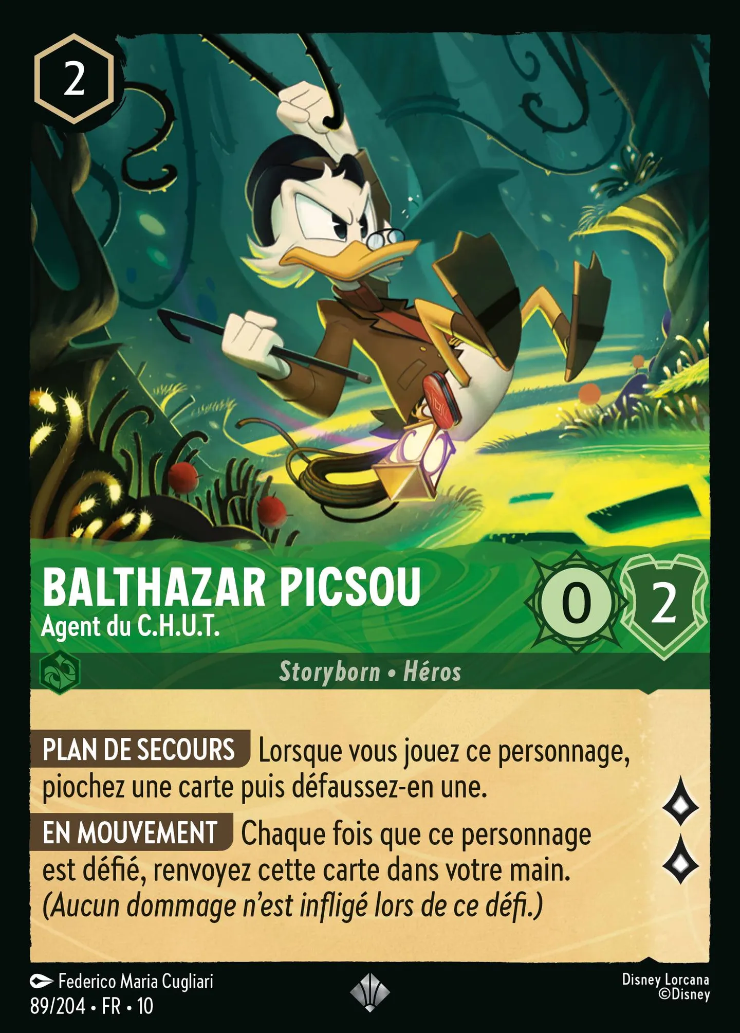 Balthazar Picsou - Agent du C.H.U.T. — Whispers in the Well — Lorcana