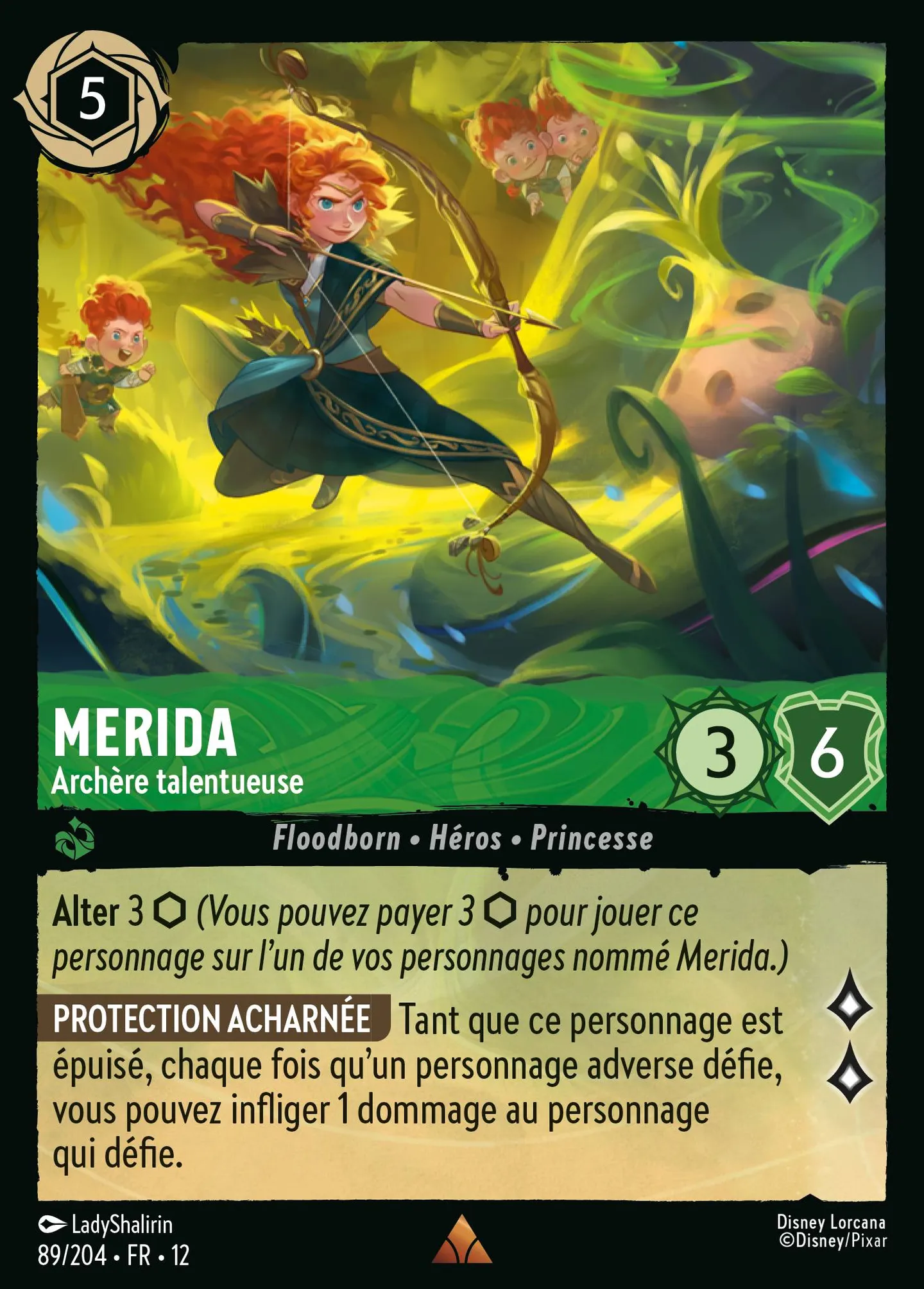 Merida - Archère talentueuse — Wilds Unknown — Lorcana