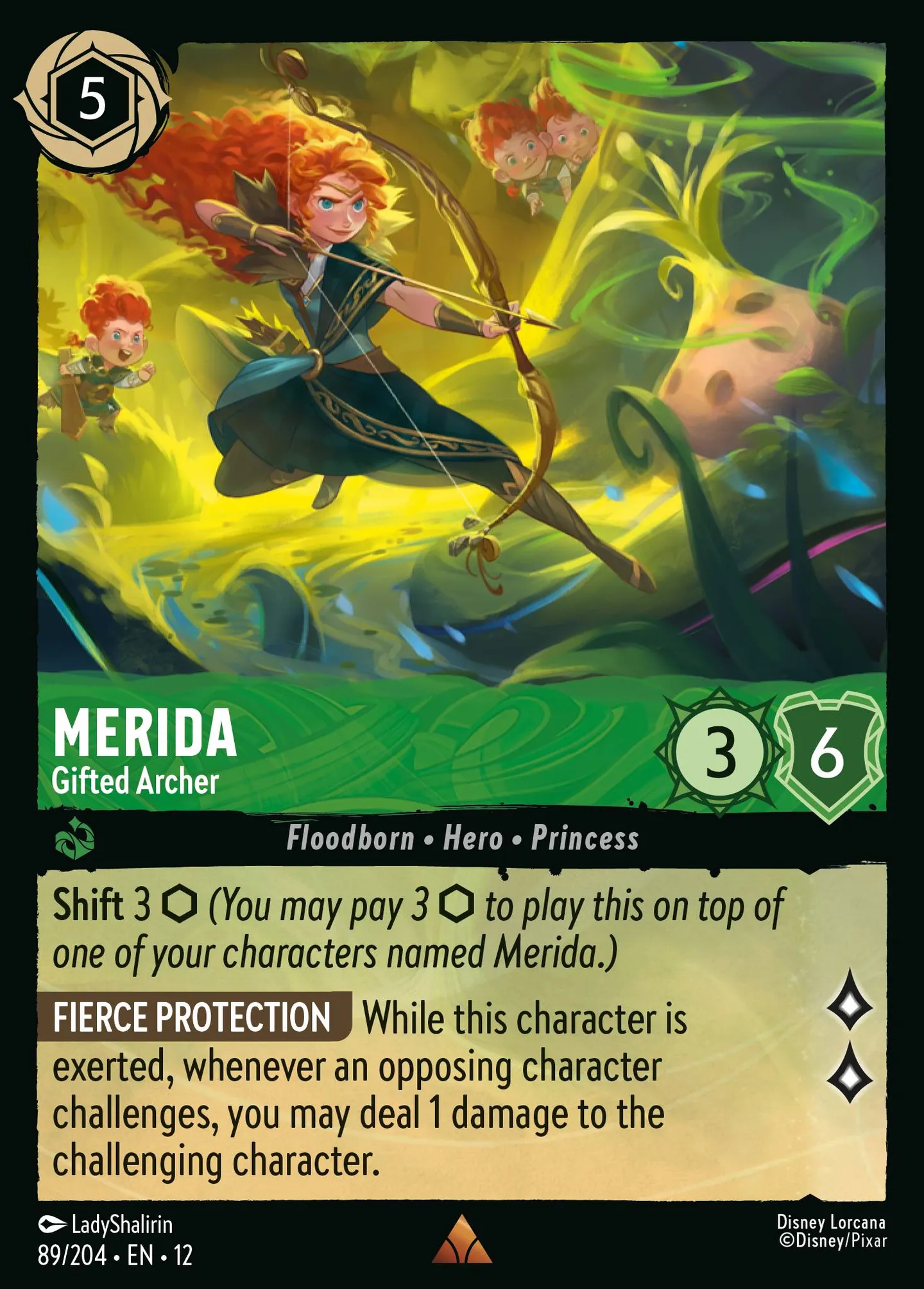 Merida - Gifted Archer — Wilds Unknown — Lorcana