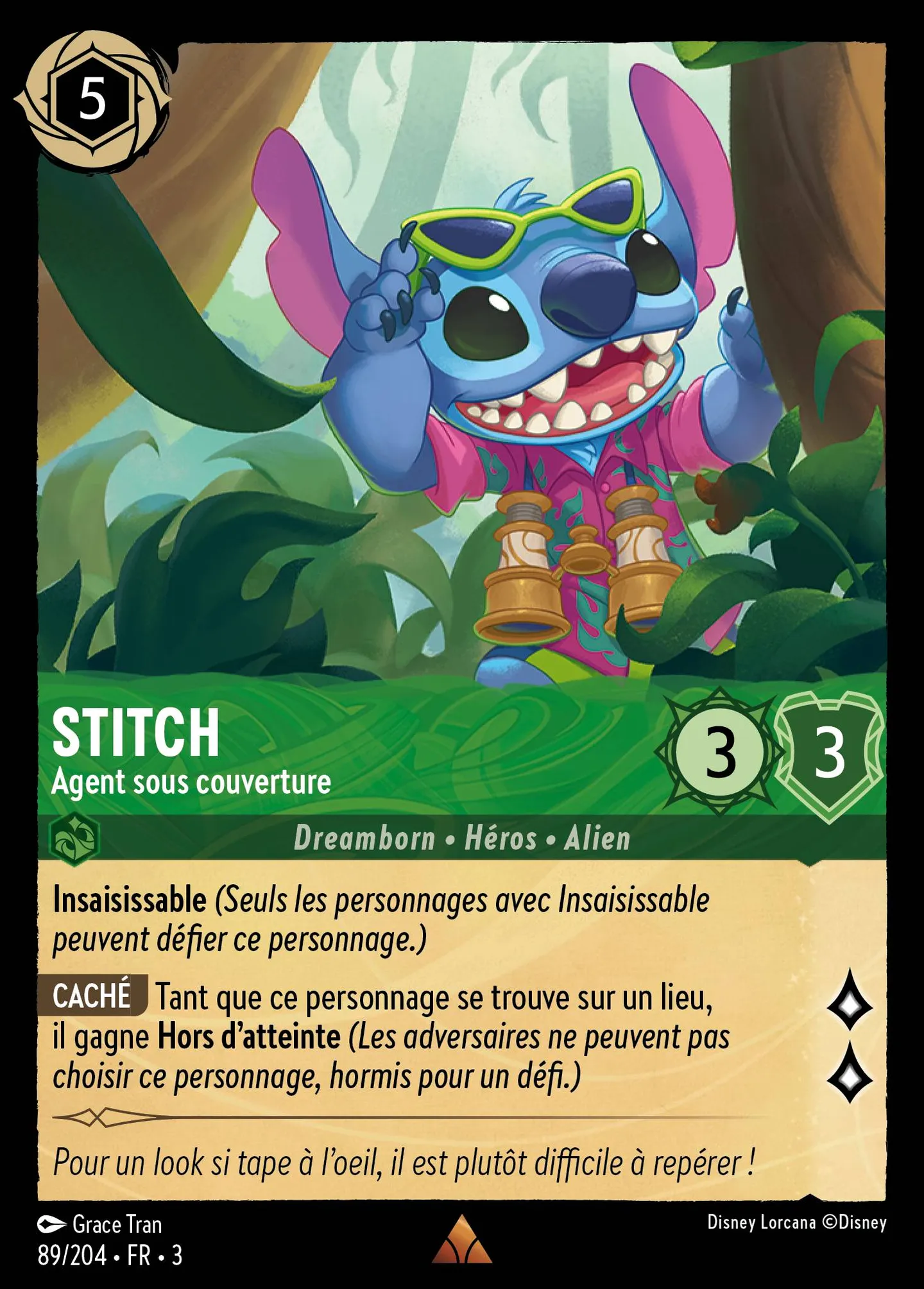 Stitch - Agent sous couverture — Into the Inklands — Lorcana