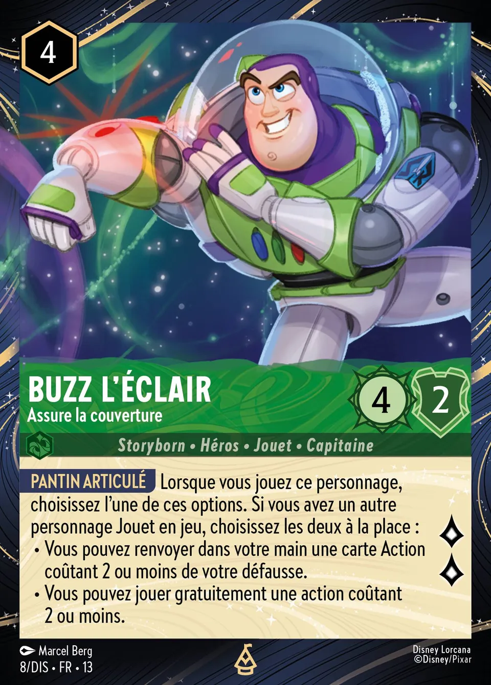 Buzz l'Éclair - Assure la couverture from Discover Promos - Lorcana