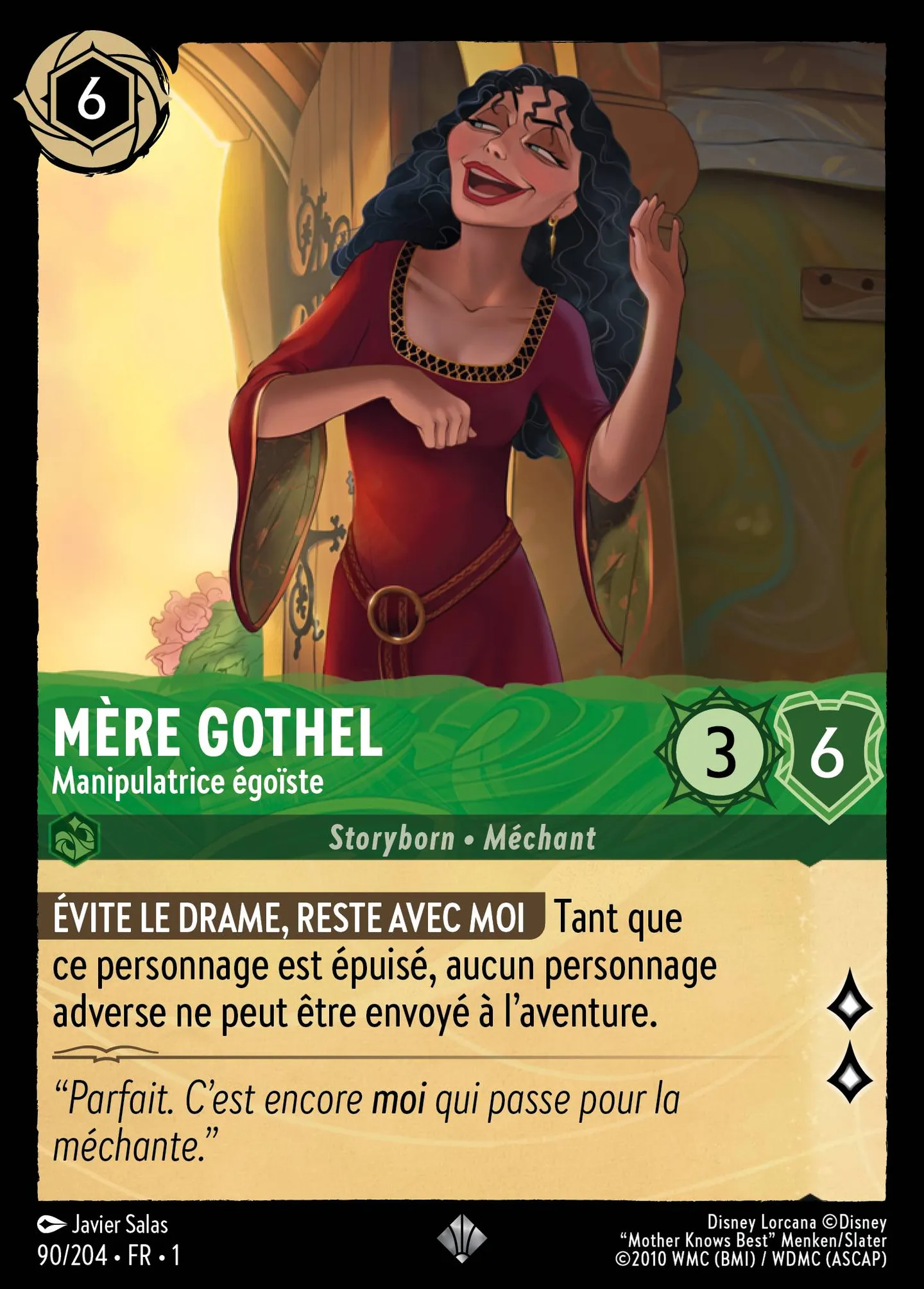Mère Gothel - Manipulatrice égoïste — The First Chapter — Lorcana