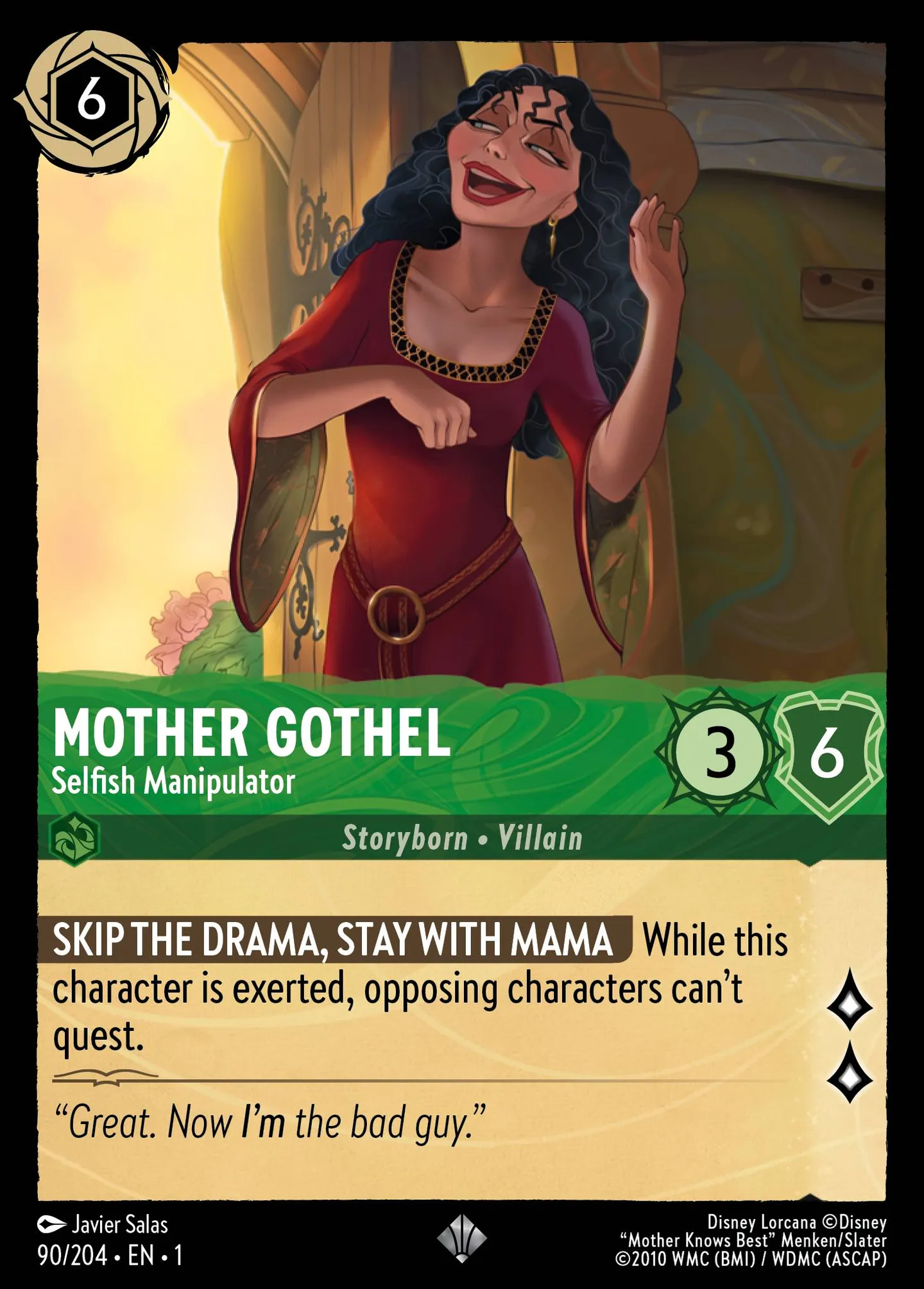 Mother Gothel - Selfish Manipulator — The First Chapter — Lorcana