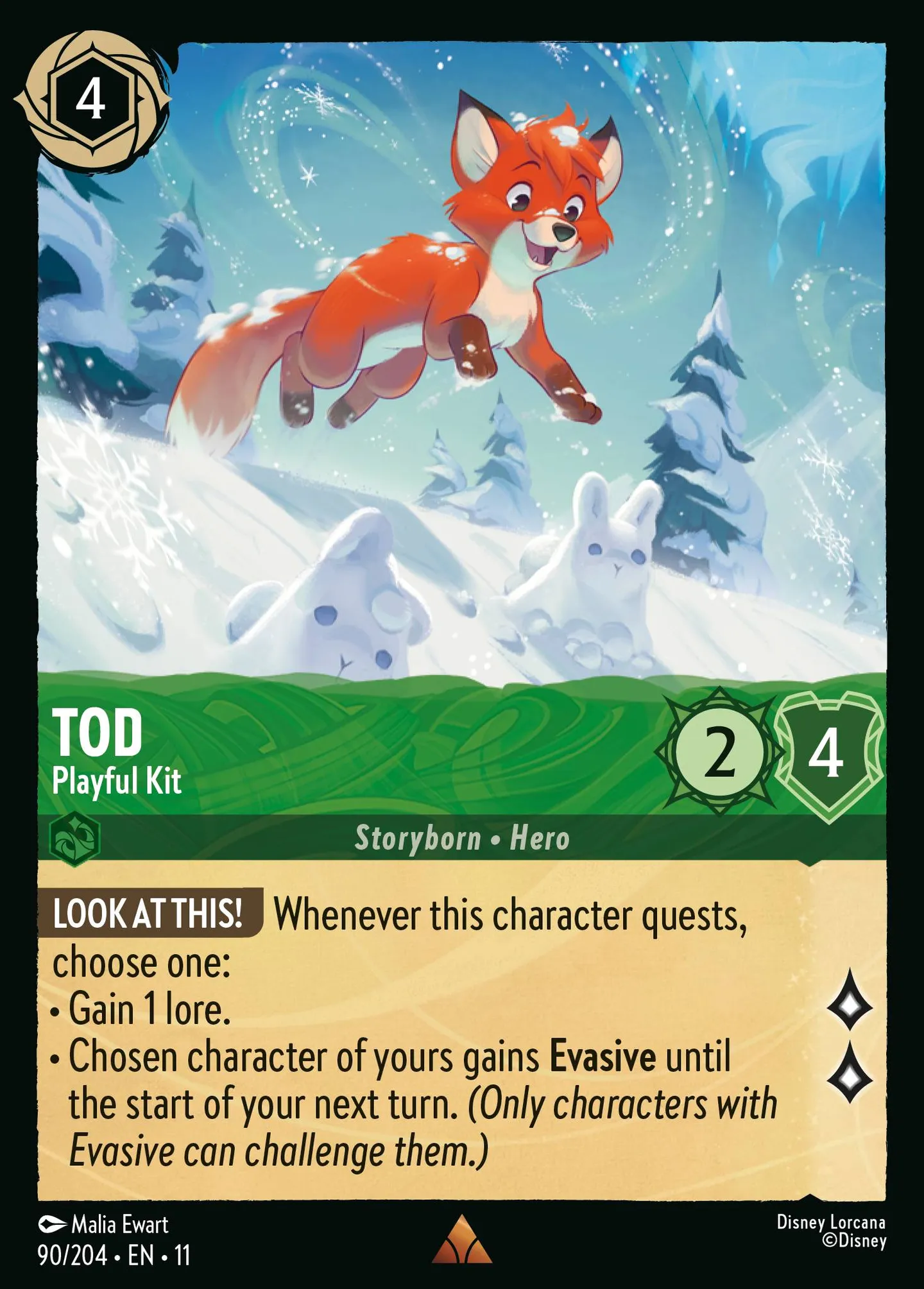 Tod - Playful Kit — Winterspell — Lorcana