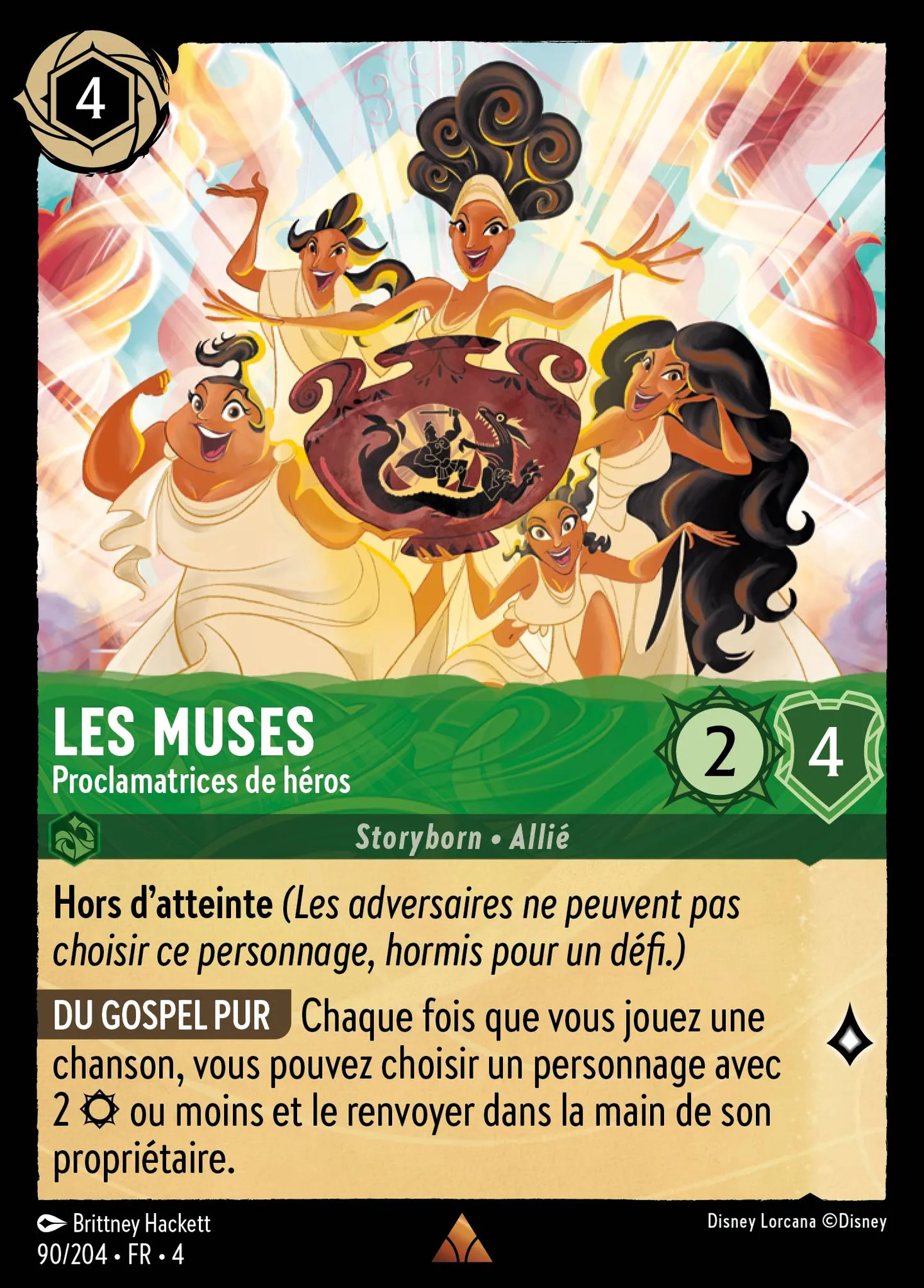 Les Muses - Proclamatrices de héros — Ursula's Return — Lorcana