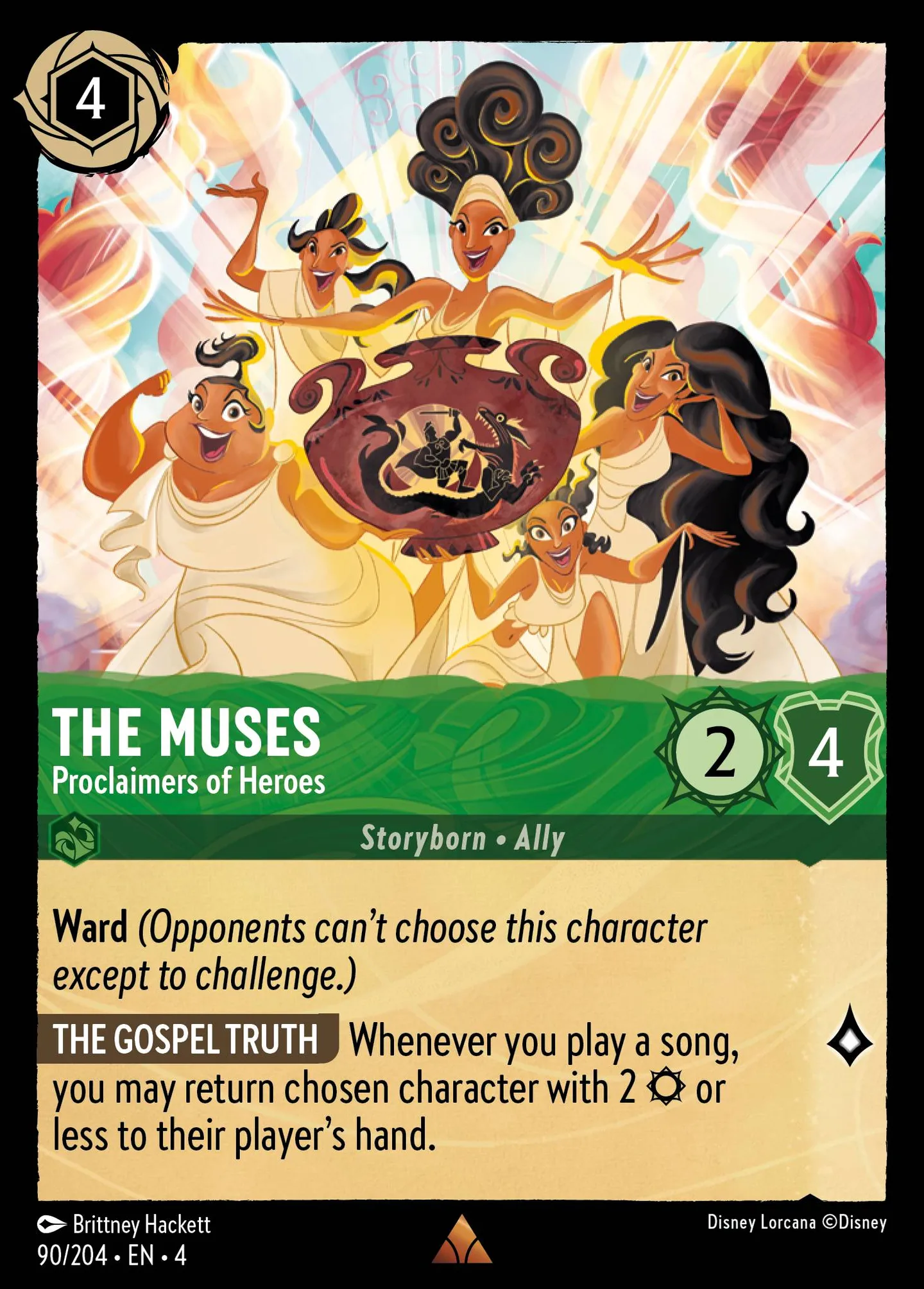 Les Muses - Proclamatrices de héros — Ursula's Return — Lorcana