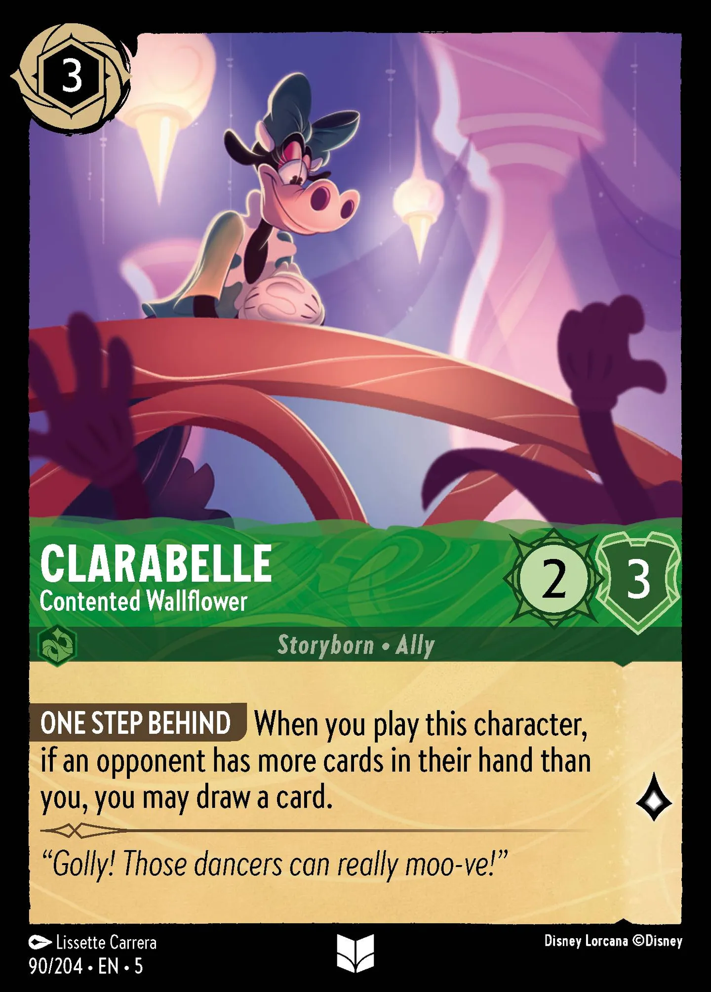Clarabelle - Introvertie mais heureuse — Shimmering Skies — Lorcana