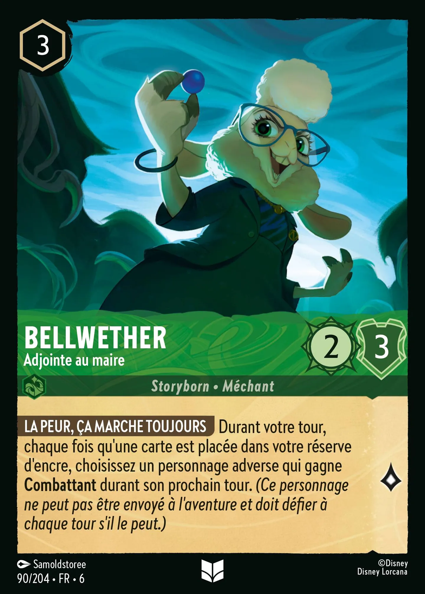 Bellwether - Adjointe au maire — Azurite Sea — Lorcana