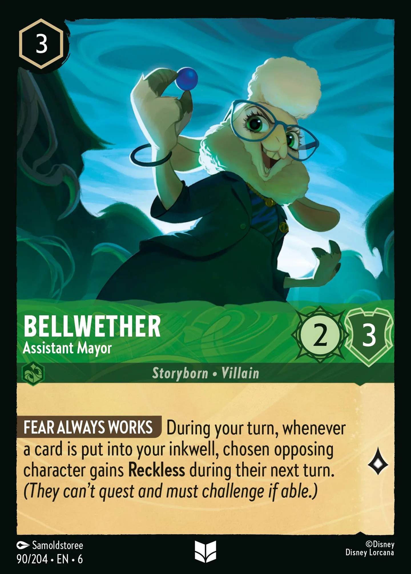 Bellwether - Assistant Mayor — Azurite Sea — Lorcana