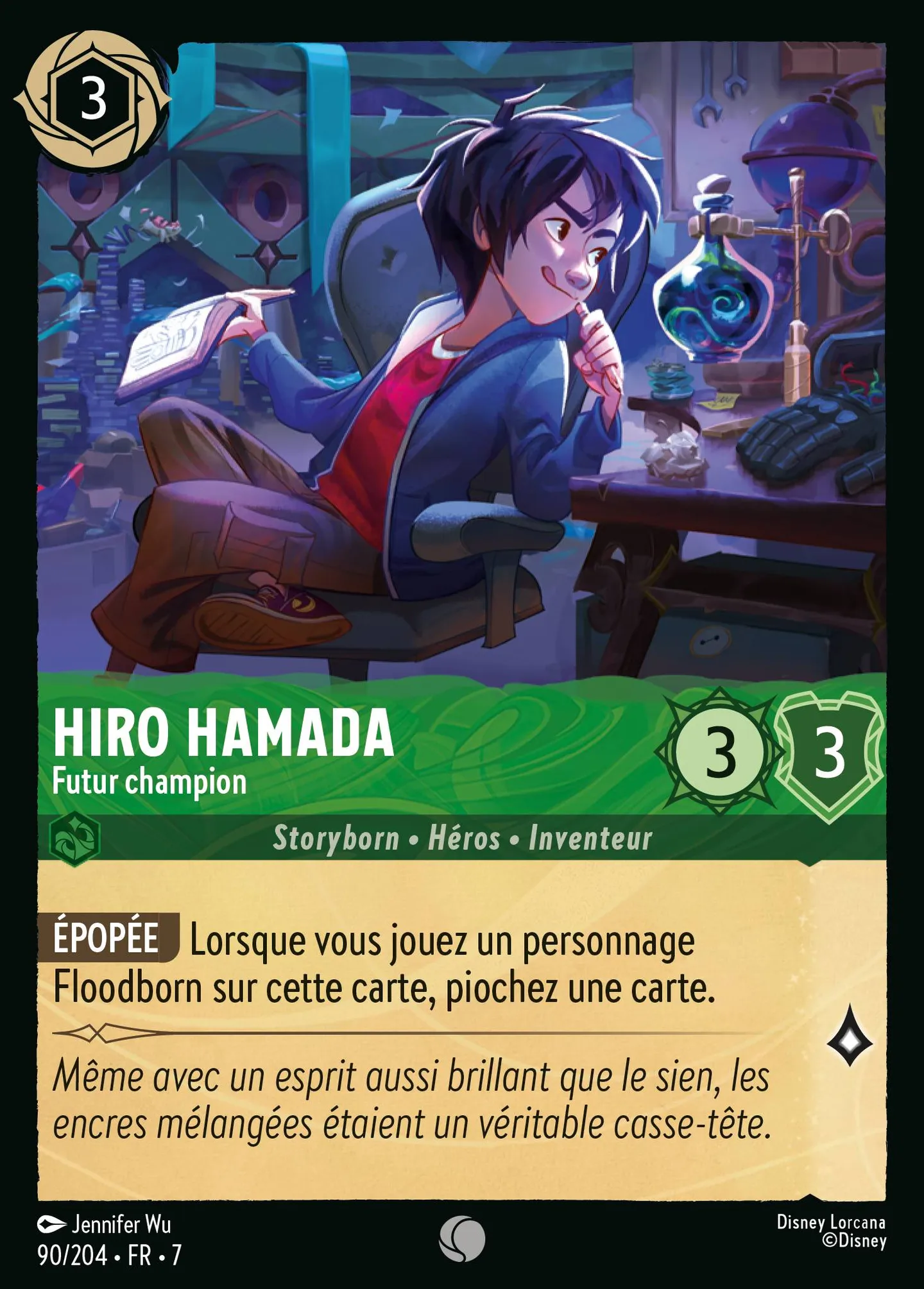 Hiro Hamada - Futur champion — Archazia's Island — Lorcana