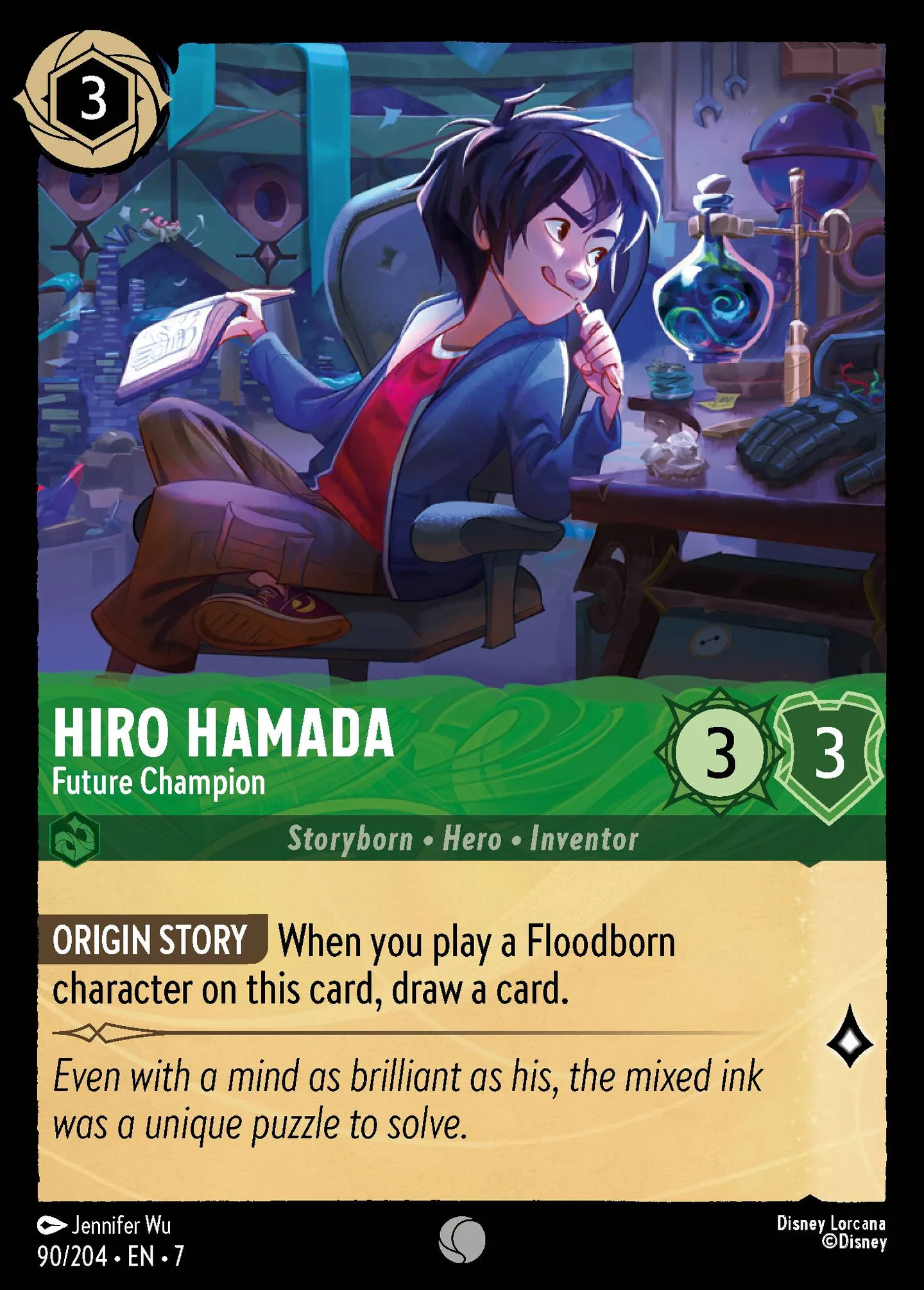 Hiro Hamada - Future Champion — Archazia's Island — Lorcana