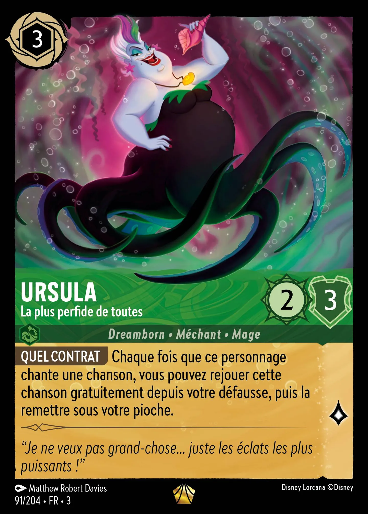 Ursula - La plus perfide de toutes — Into the Inklands — Lorcana