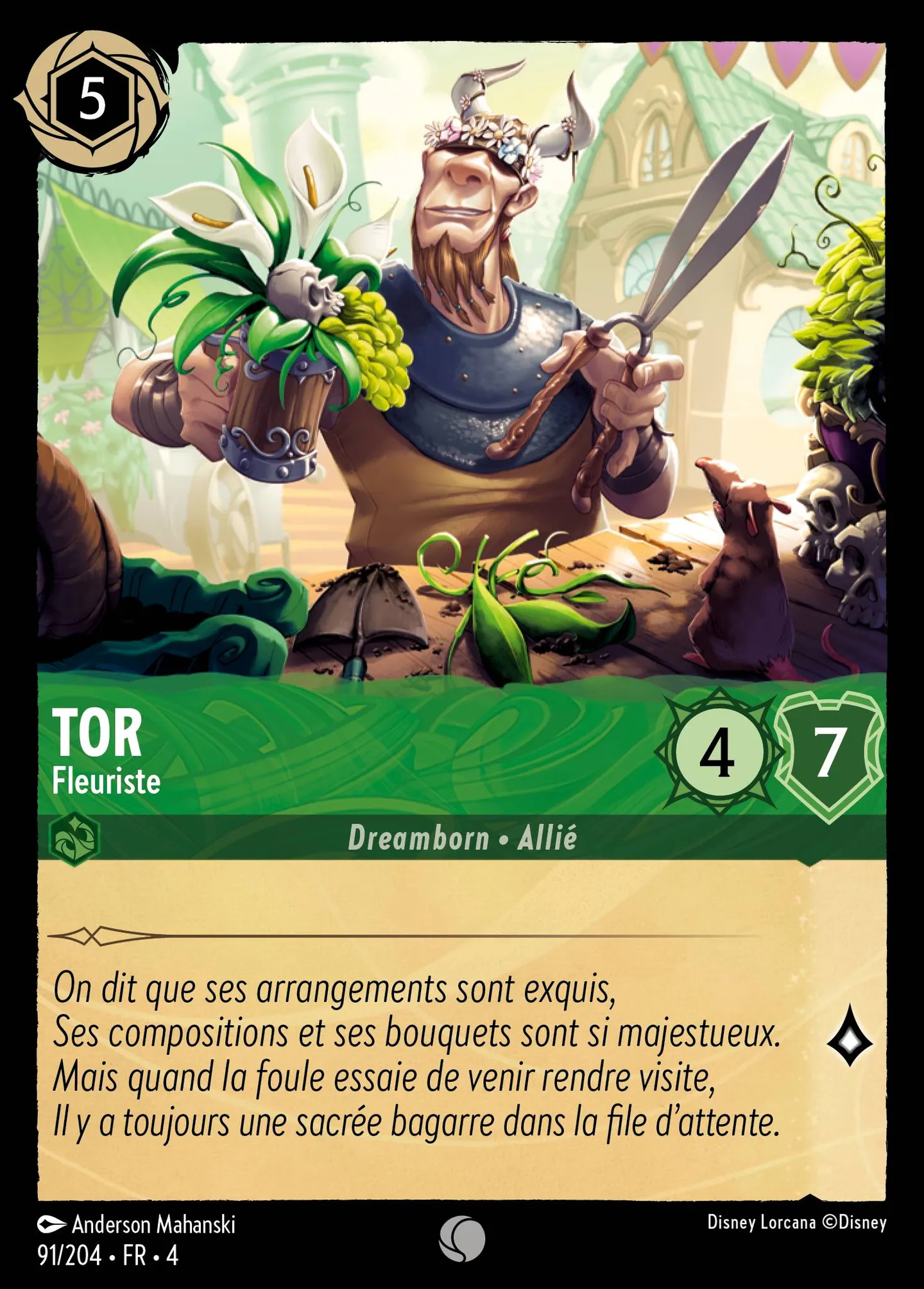 Tor - Fleuriste — Ursula's Return — Lorcana