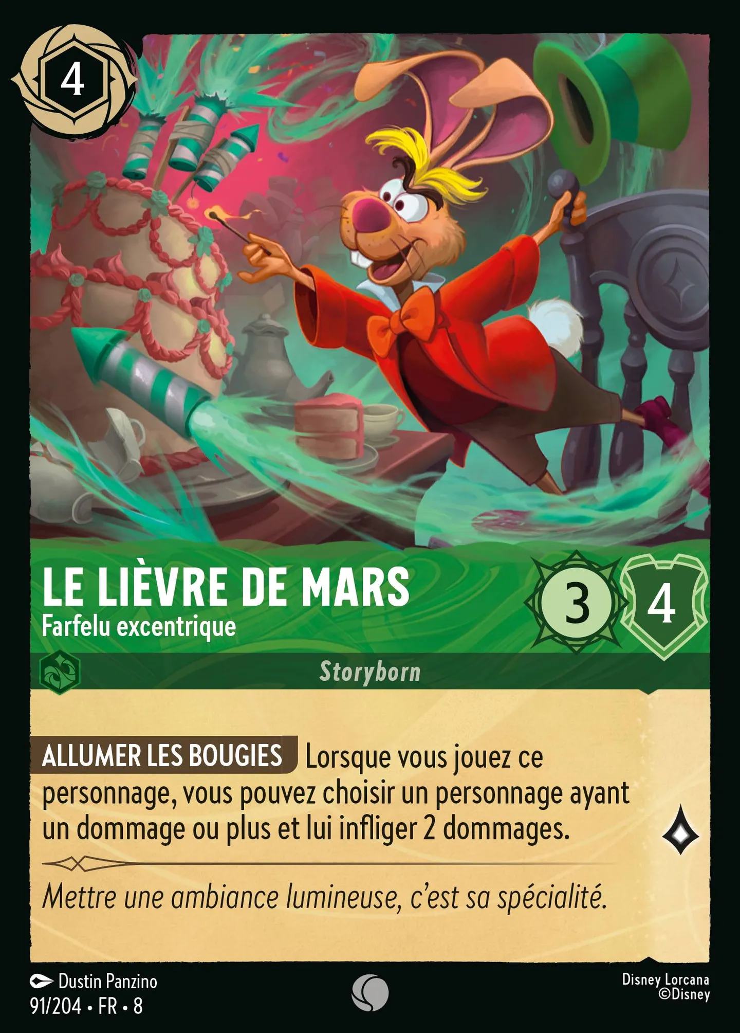 Le Lièvre de Mars - Farfelu excentrique — The Reign of Jafar — Lorcana