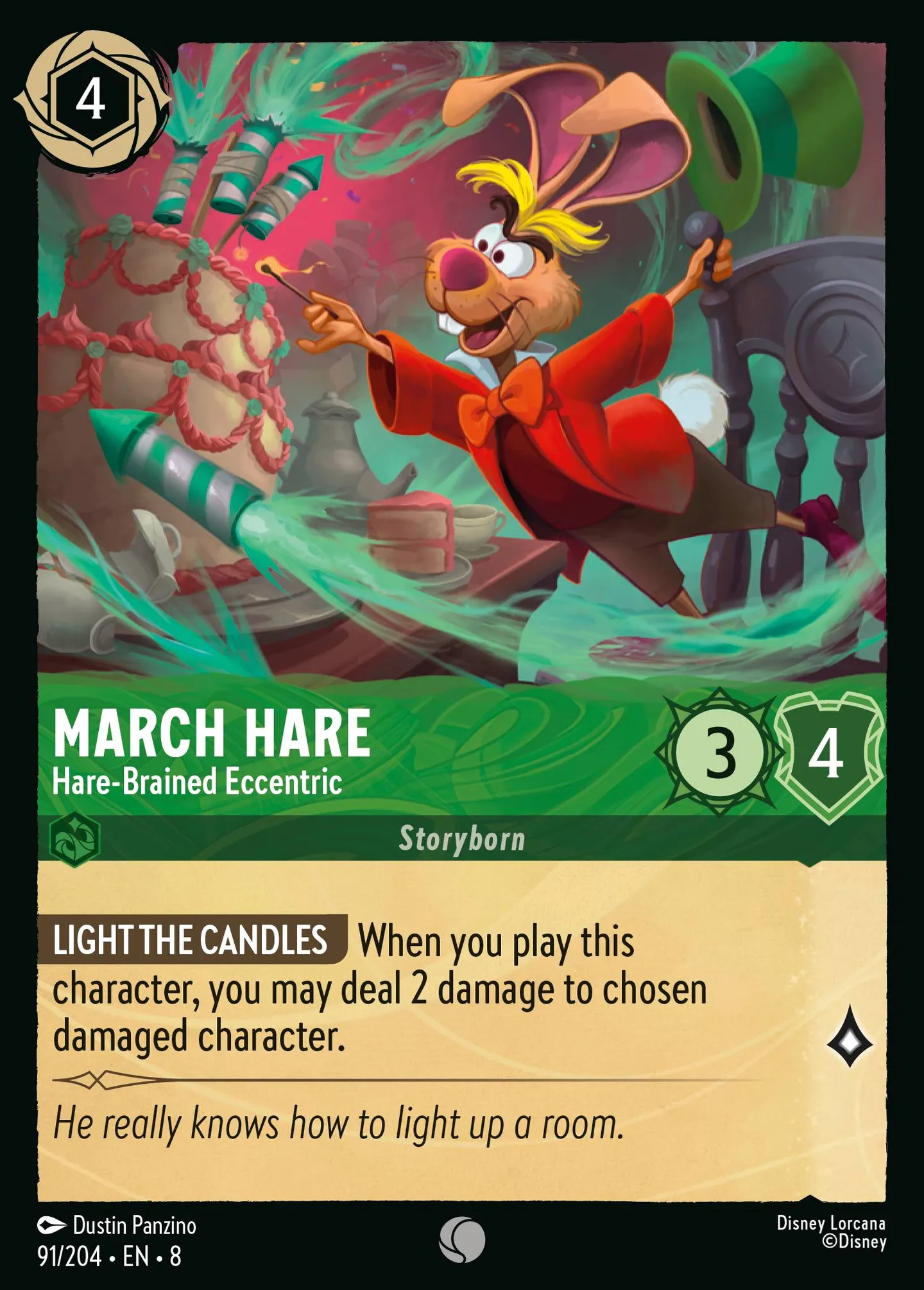 March Hare - Hare-Brained Eccentric — The Reign of Jafar — Lorcana