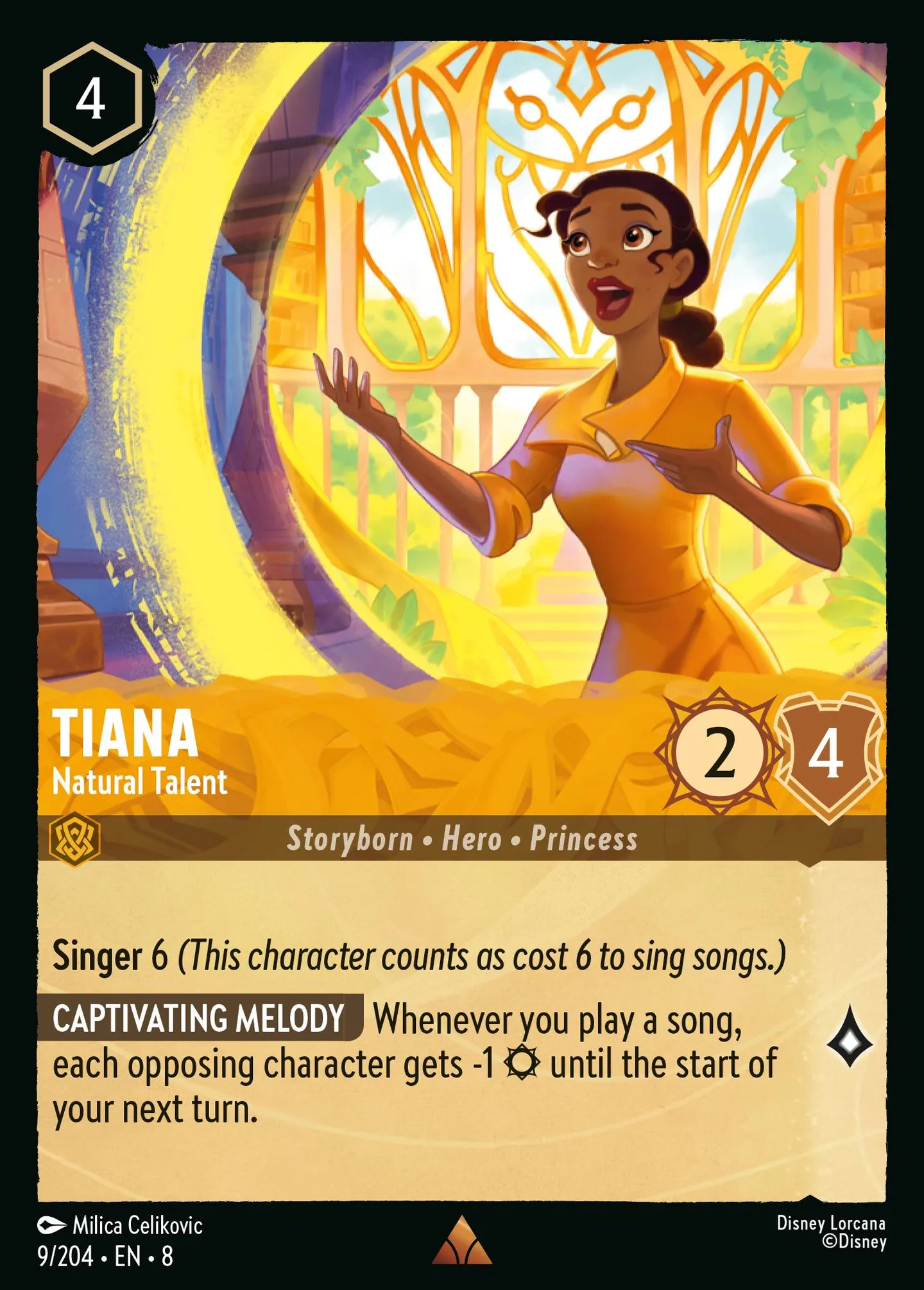 Tiana - Talent naturel — The Reign of Jafar — Lorcana