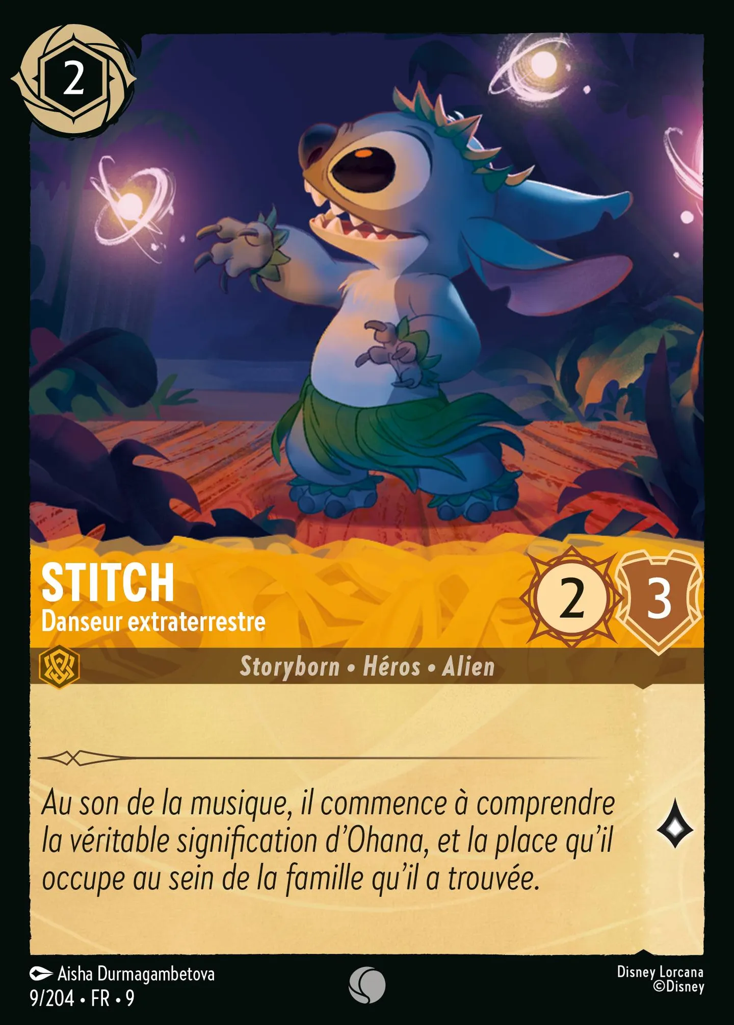 Stitch - Danseur extraterrestre — Fabled — Lorcana