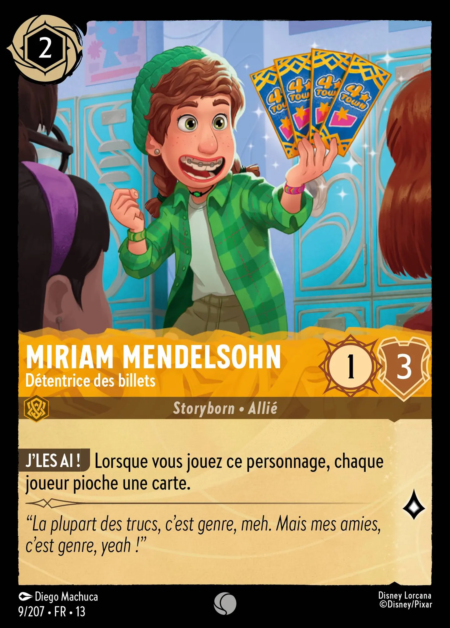 Miriam Mendelsohn - Détentrice des billets — Attack of the Vine! — Lorcana