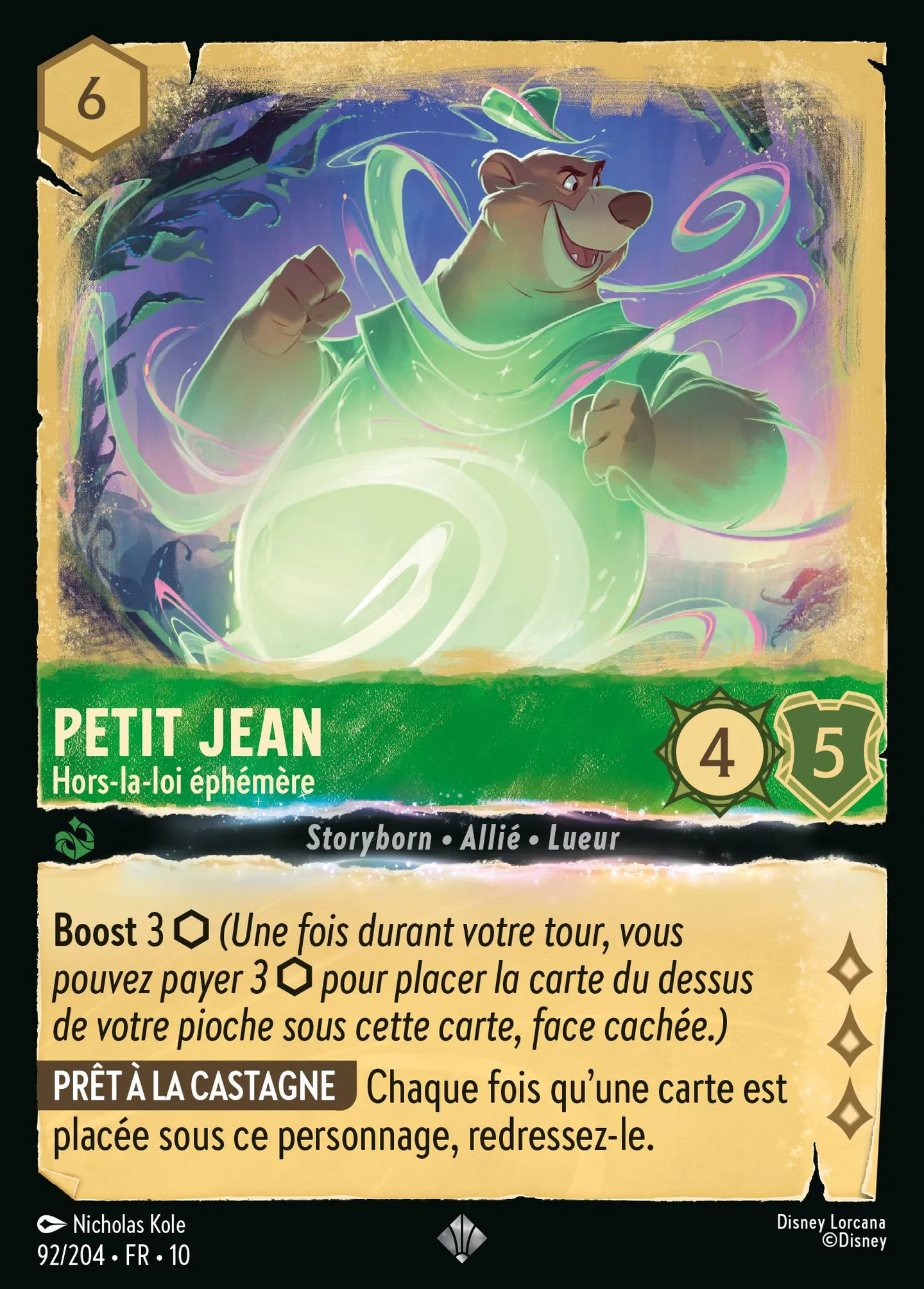 Petit Jean - Hors-la-loi éphémère — Whispers in the Well — Lorcana