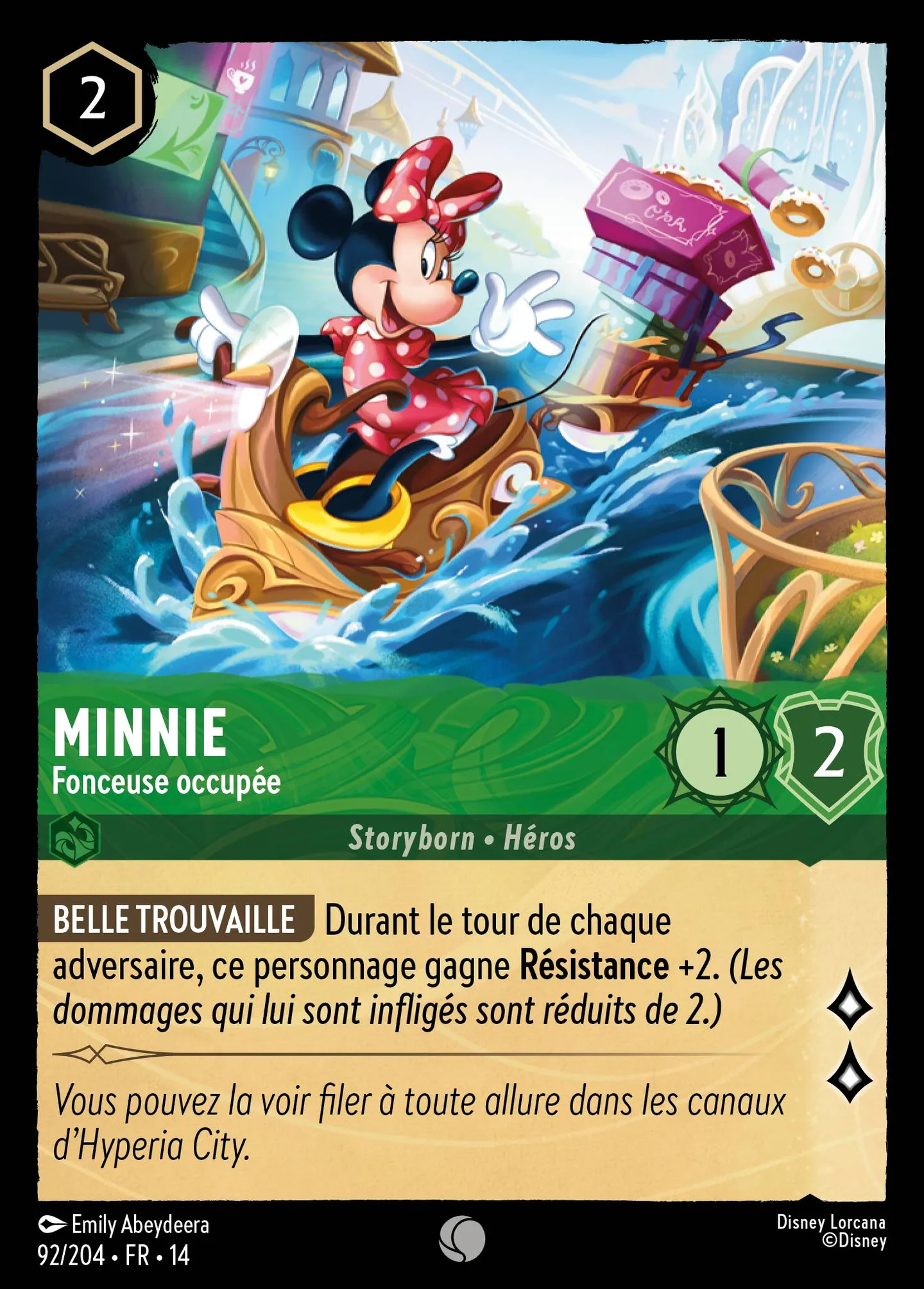 Minnie - Fonceuse occupée — Hyperia City — Lorcana