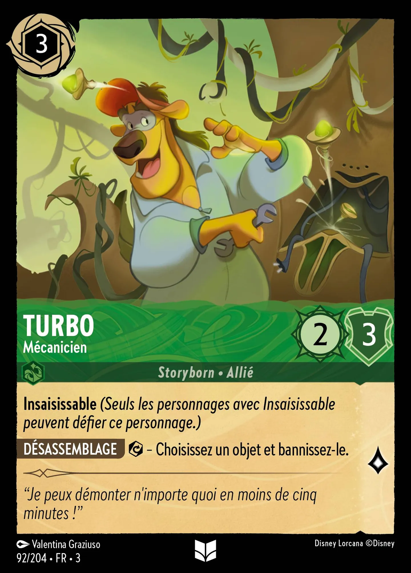 Turbo - Mécanicien — Into the Inklands — Lorcana