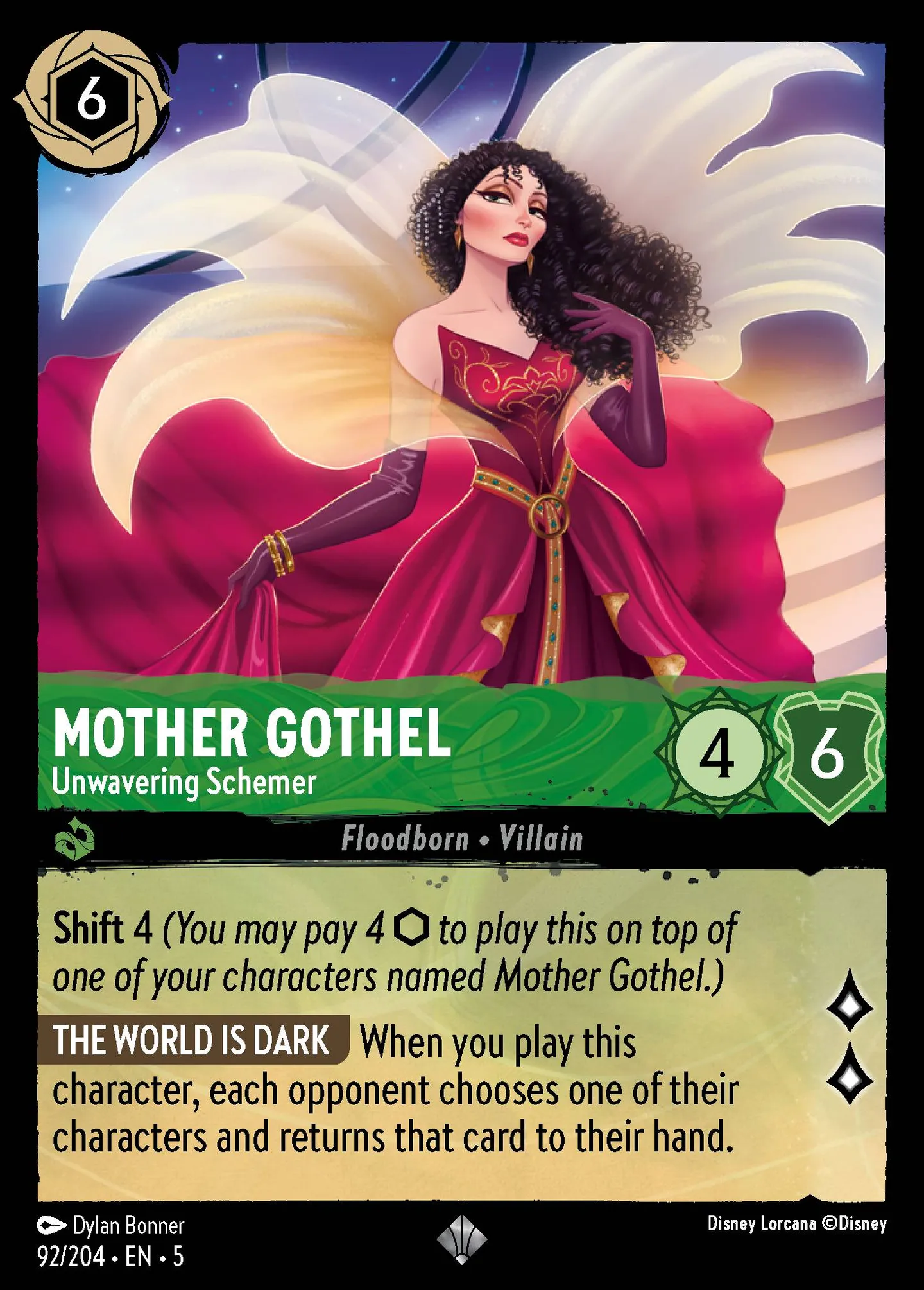 Mère Gothel - Conspiratrice inflexible — Shimmering Skies — Lorcana