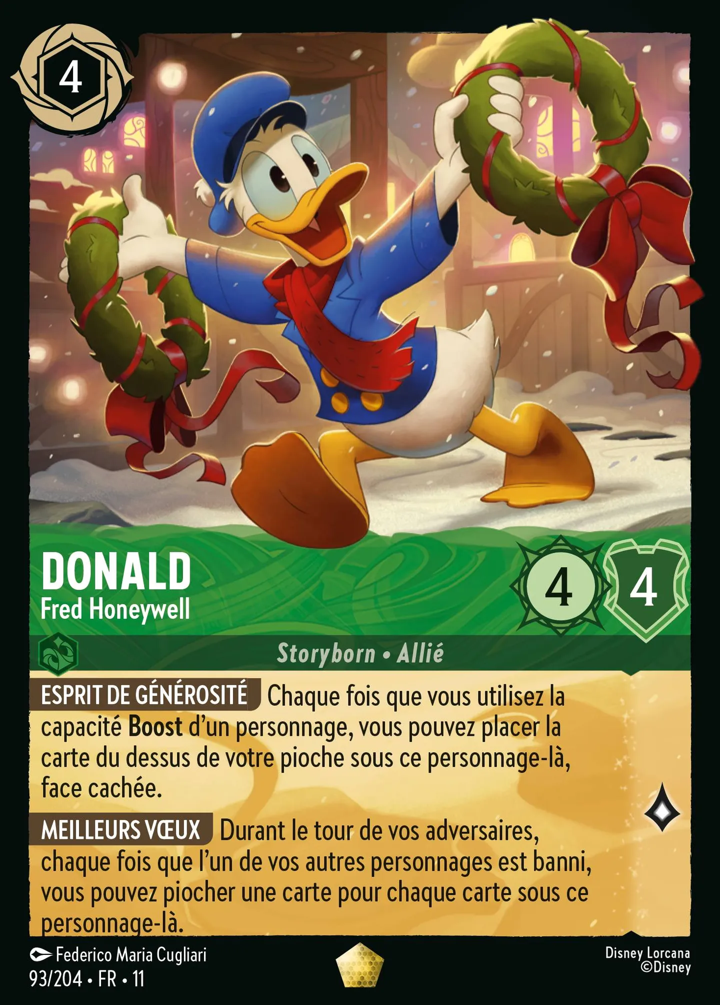 Donald - Fred Honeywell — Winterspell — Lorcana