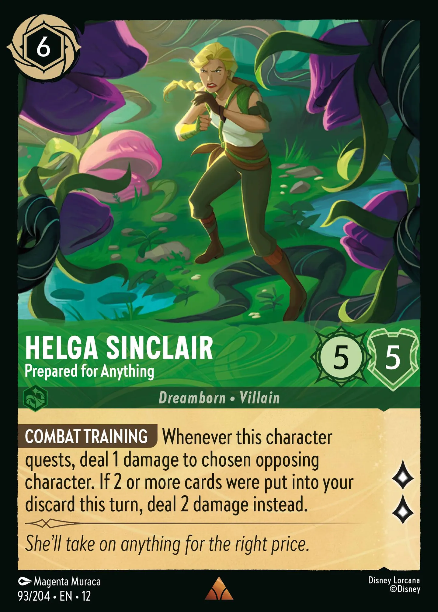 Helga Sinclair - Prepared for Anything — Wilds Unknown — Lorcana