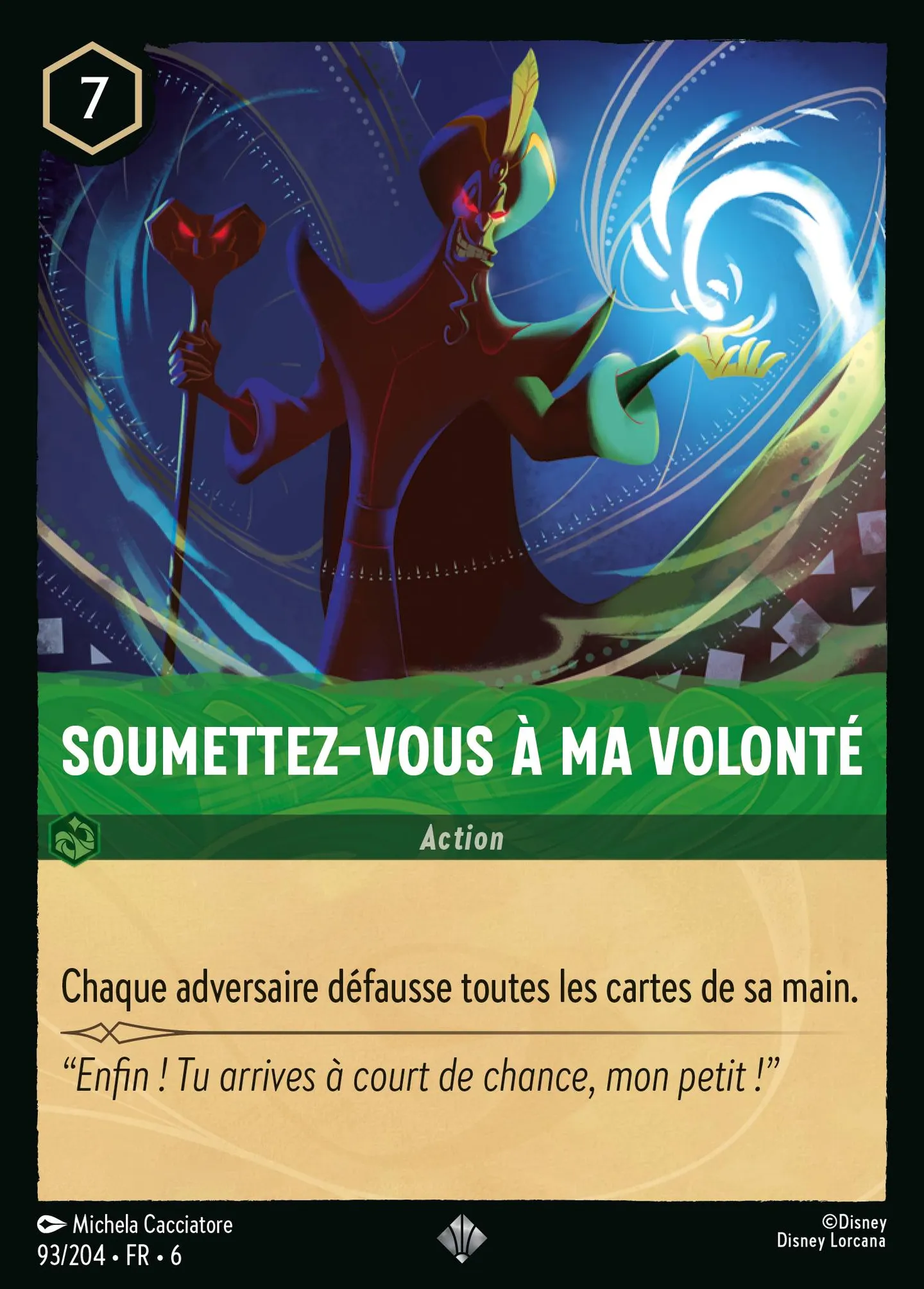 Soumettez-vous à ma volonté — Azurite Sea — Lorcana