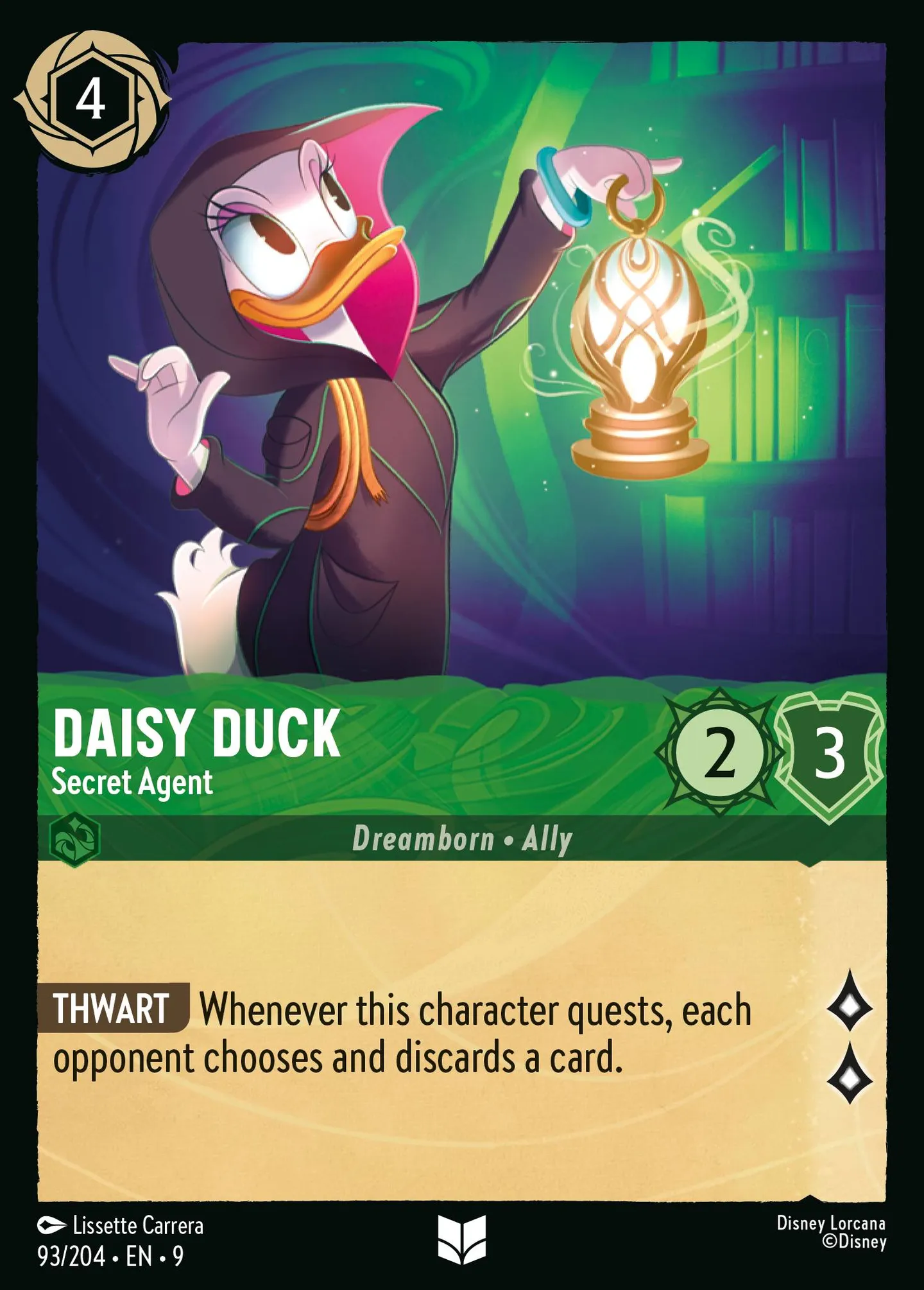 Daisy Duck - Secret Agent — Fabled — Lorcana