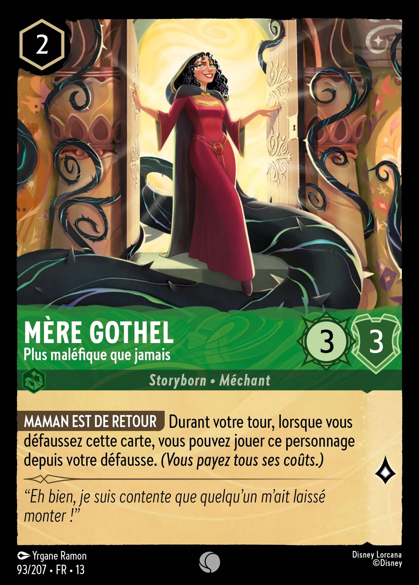 Mère Gothel - Plus maléfique que jamais — Attack of the Vine! — Lorcana